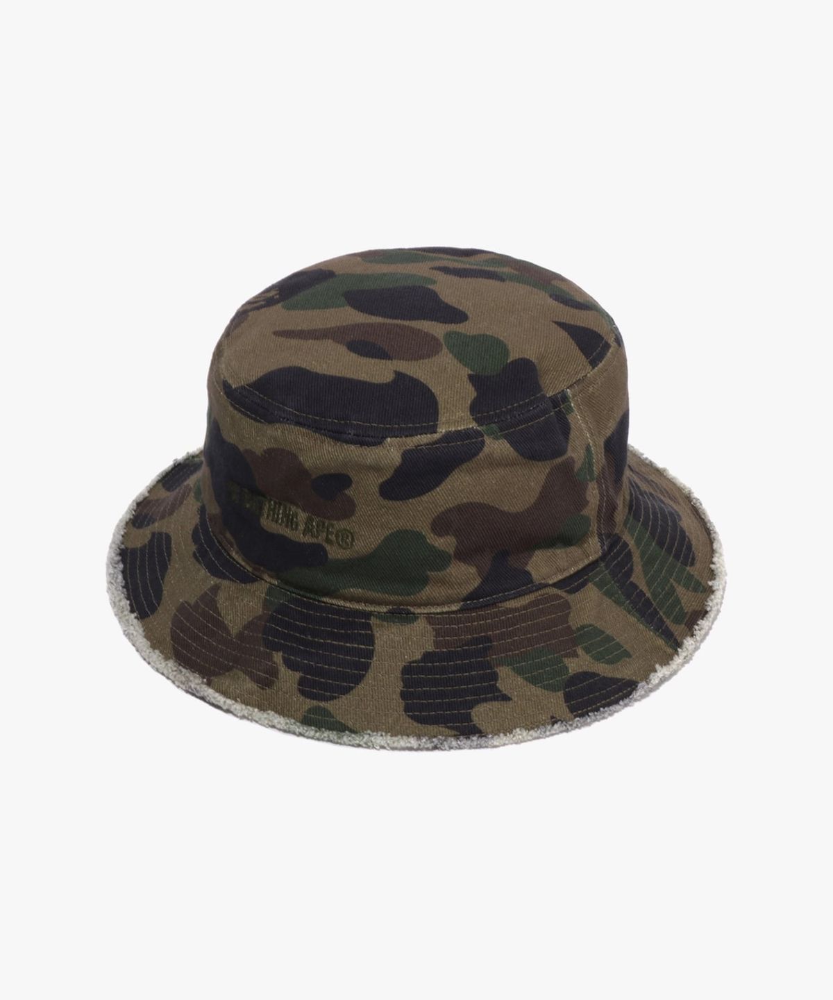 베이프(BAPE) 퍼스트 카모 버클 햇 GREEN