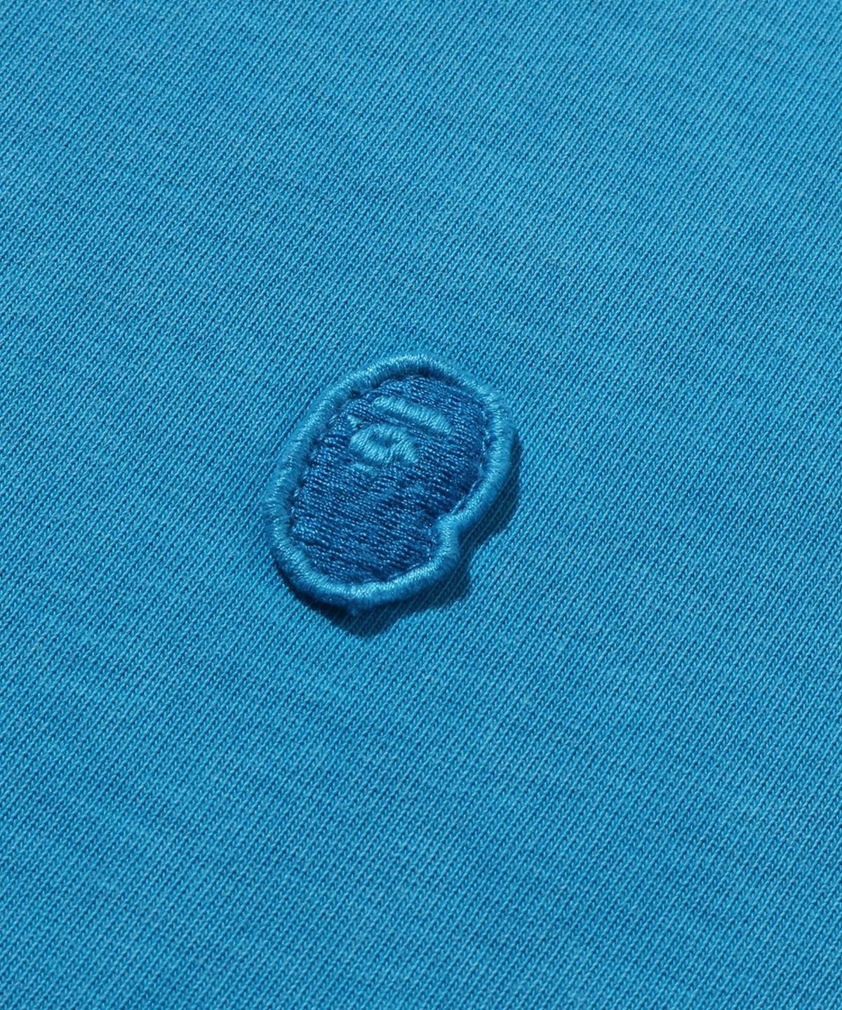베이프(BAPE) 가먼트 다이 원 포인트 릴렉스트 핏 티셔츠(M) BLUE