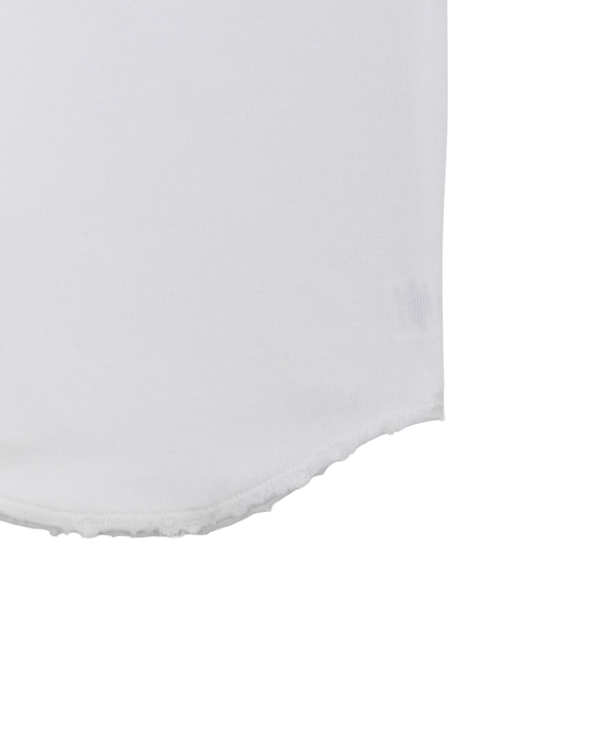 노 엑스트라 터치(NO EXTRA TOUCH) Destroyed Bustier Sleeveless (White) / 25SMSL005WH