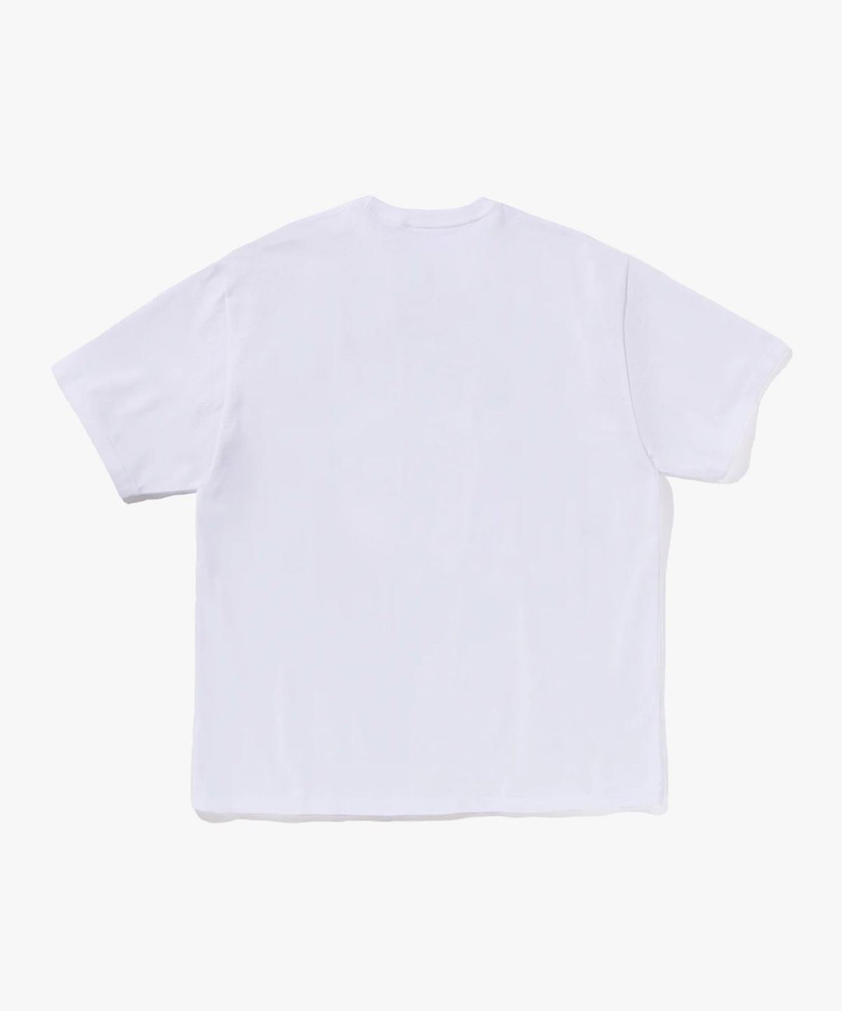 베이프(BAPE) 베케이션 패턴 에이프 헤드 릴렉스드 티셔츠(M) WHITE