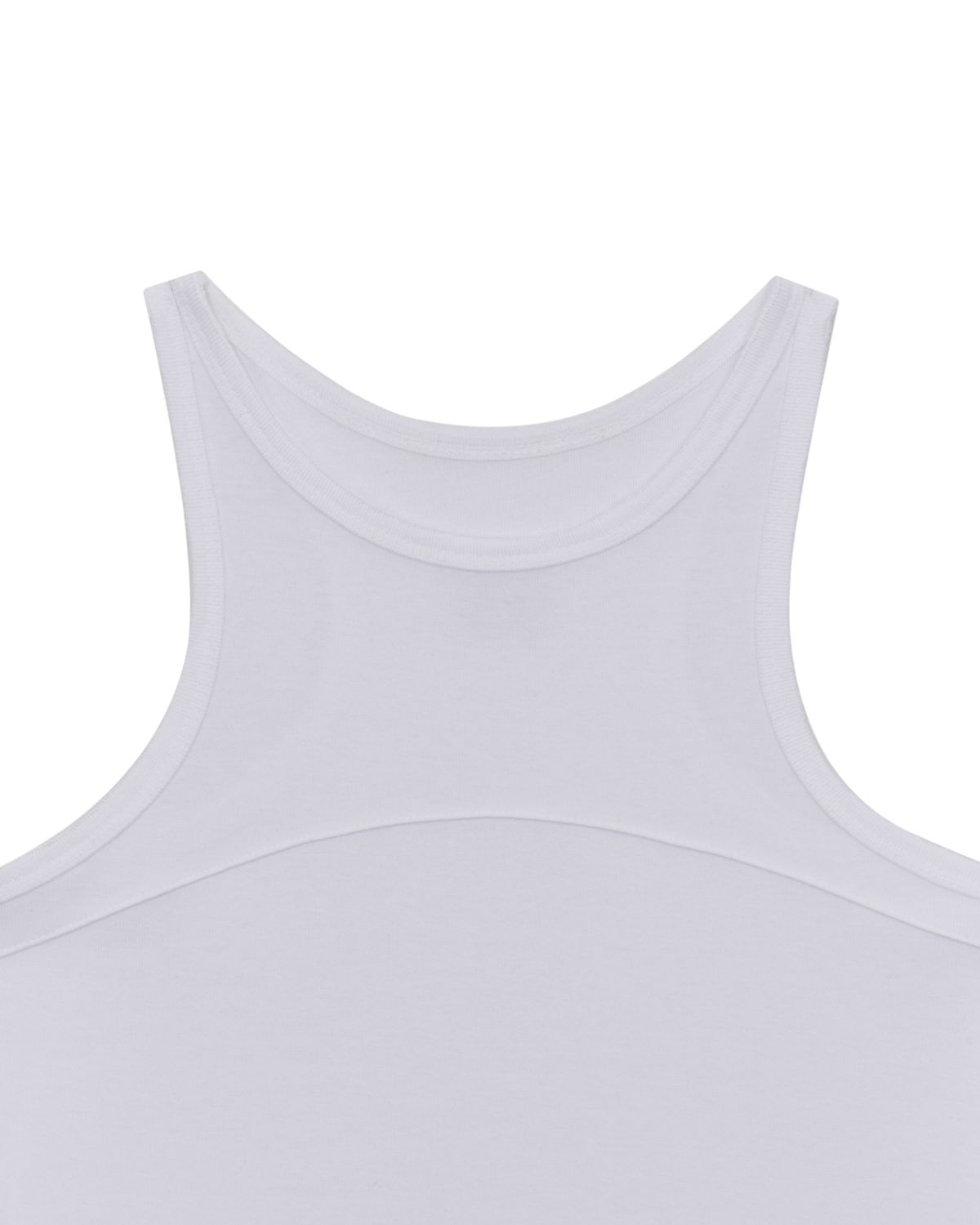 노 엑스트라 터치(NO EXTRA TOUCH) Raw Sleeveless (White) / 25SMSL004WH