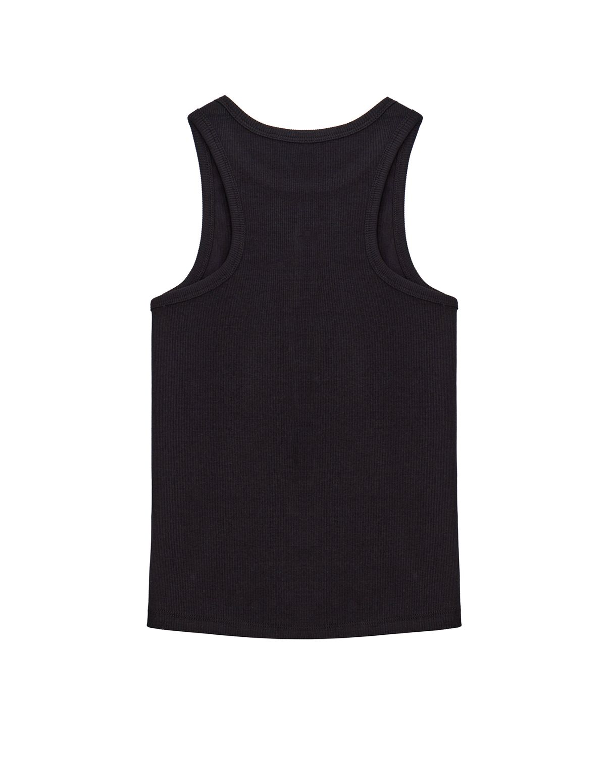 노 엑스트라 터치(NO EXTRA TOUCH) Slit Detail Sleeveless (Black) / 25SMSL001BK