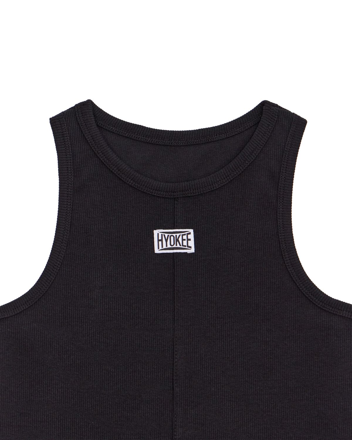 노 엑스트라 터치(NO EXTRA TOUCH) Slit Detail Sleeveless (Black) / 25SMSL001BK