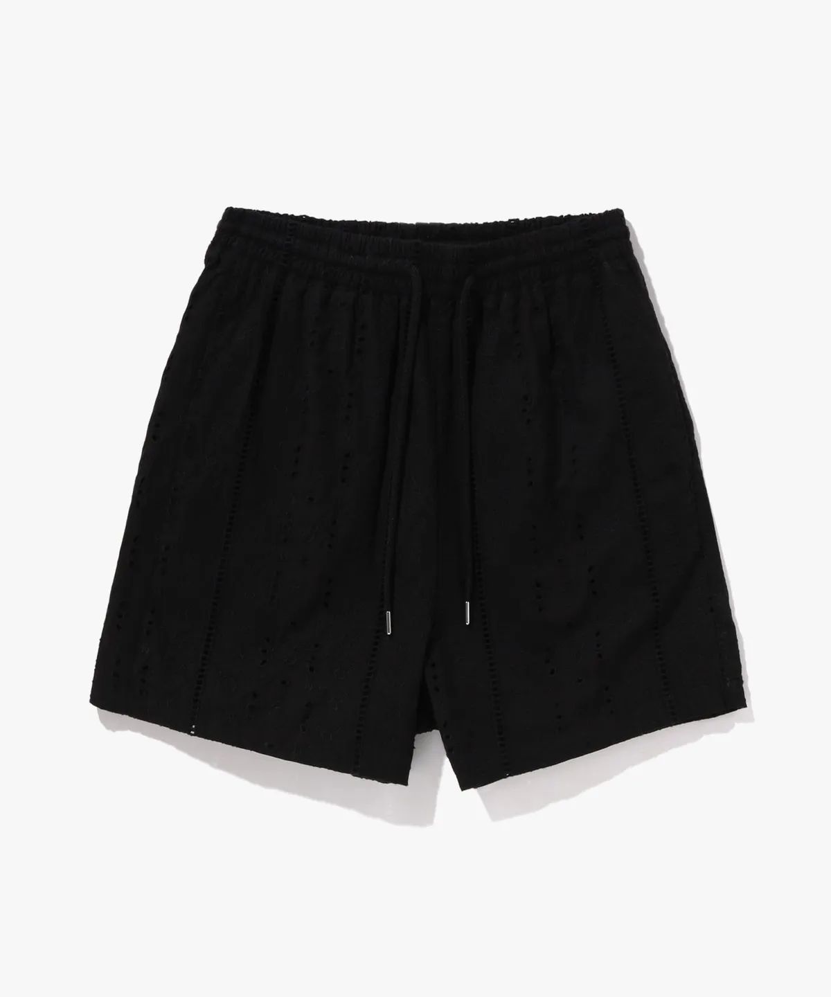 베이프(BAPE) 엠브로이더리 릴랙스드 핏 쇼츠(M) BLACK