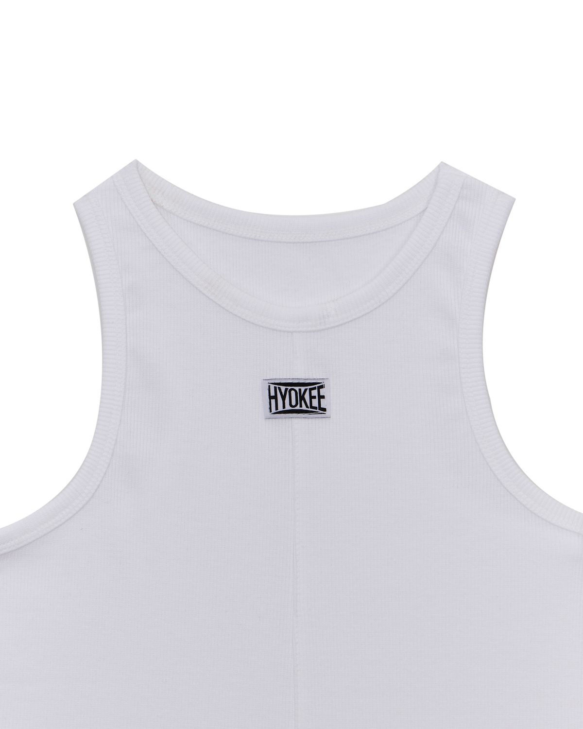 노 엑스트라 터치(NO EXTRA TOUCH) Slit Detail Sleeveless (White) / 25SMSL001WH
