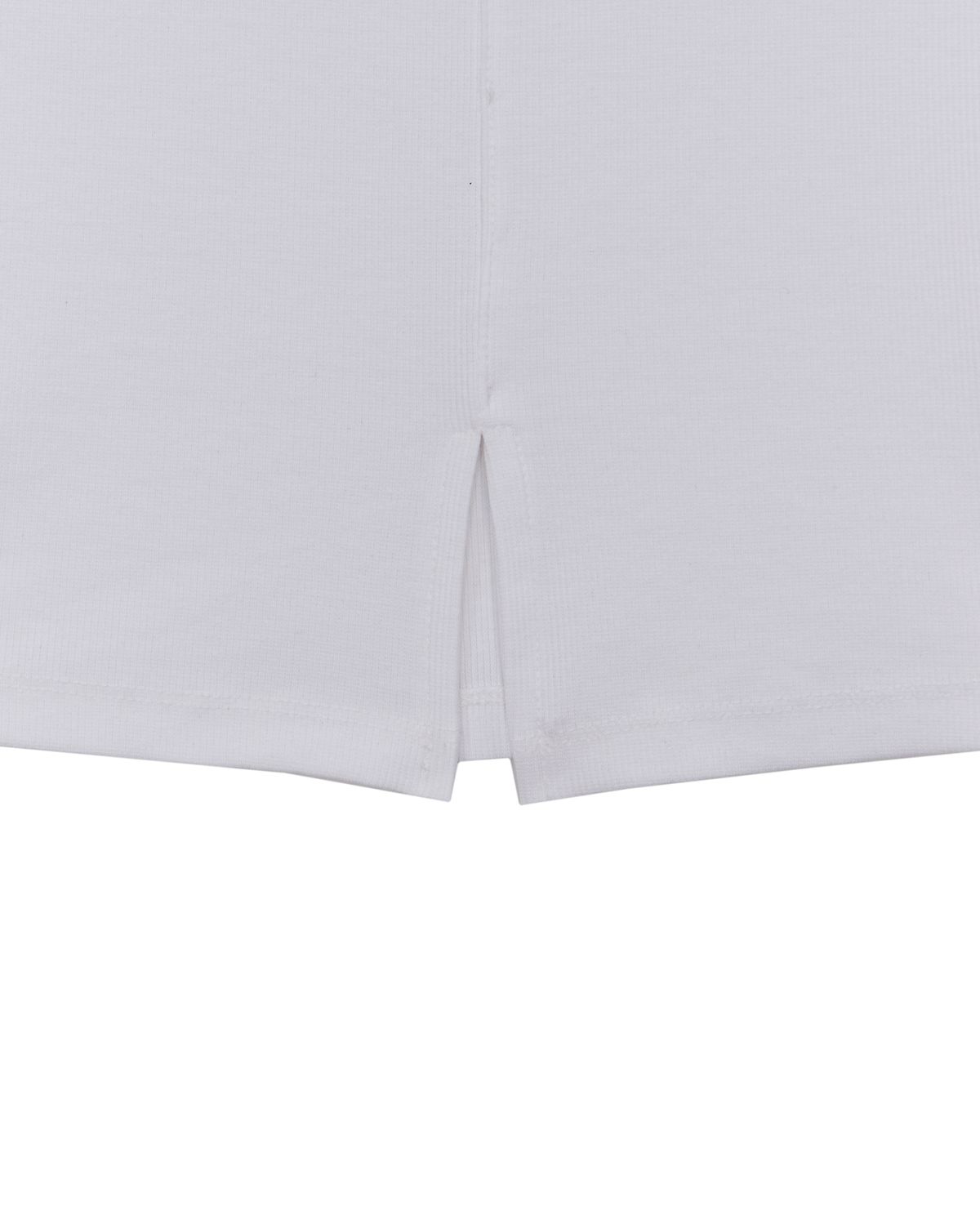 노 엑스트라 터치(NO EXTRA TOUCH) Slit Detail Sleeveless (White) / 25SMSL001WH