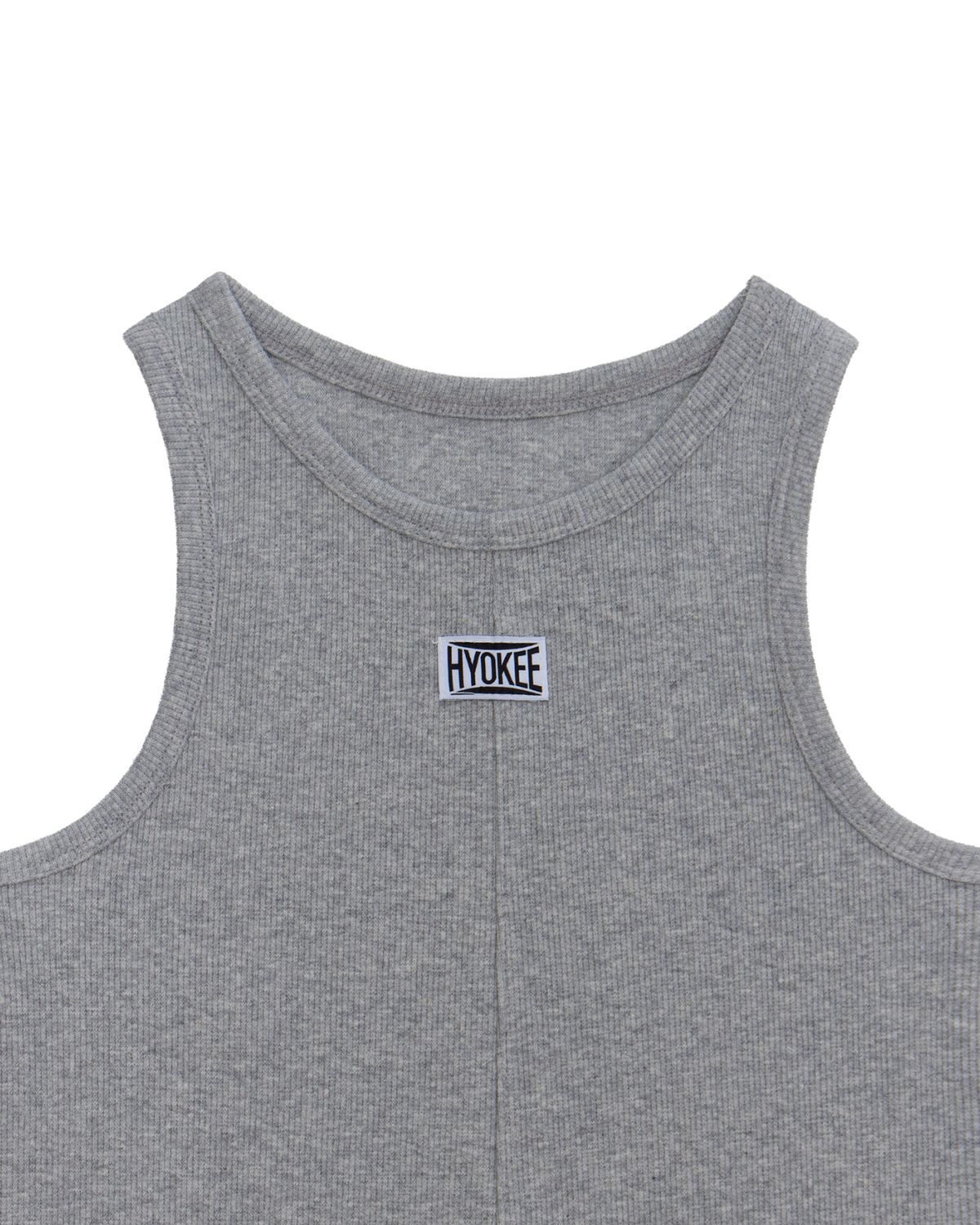 노 엑스트라 터치(NO EXTRA TOUCH) Slit Detail Sleeveless (Melange) / 25SMSL001MG