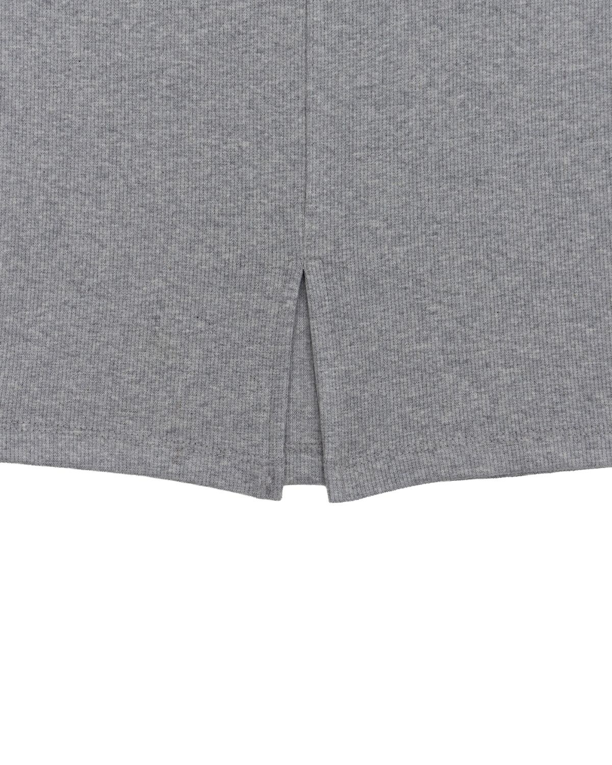 노 엑스트라 터치(NO EXTRA TOUCH) Slit Detail Sleeveless (Melange) / 25SMSL001MG