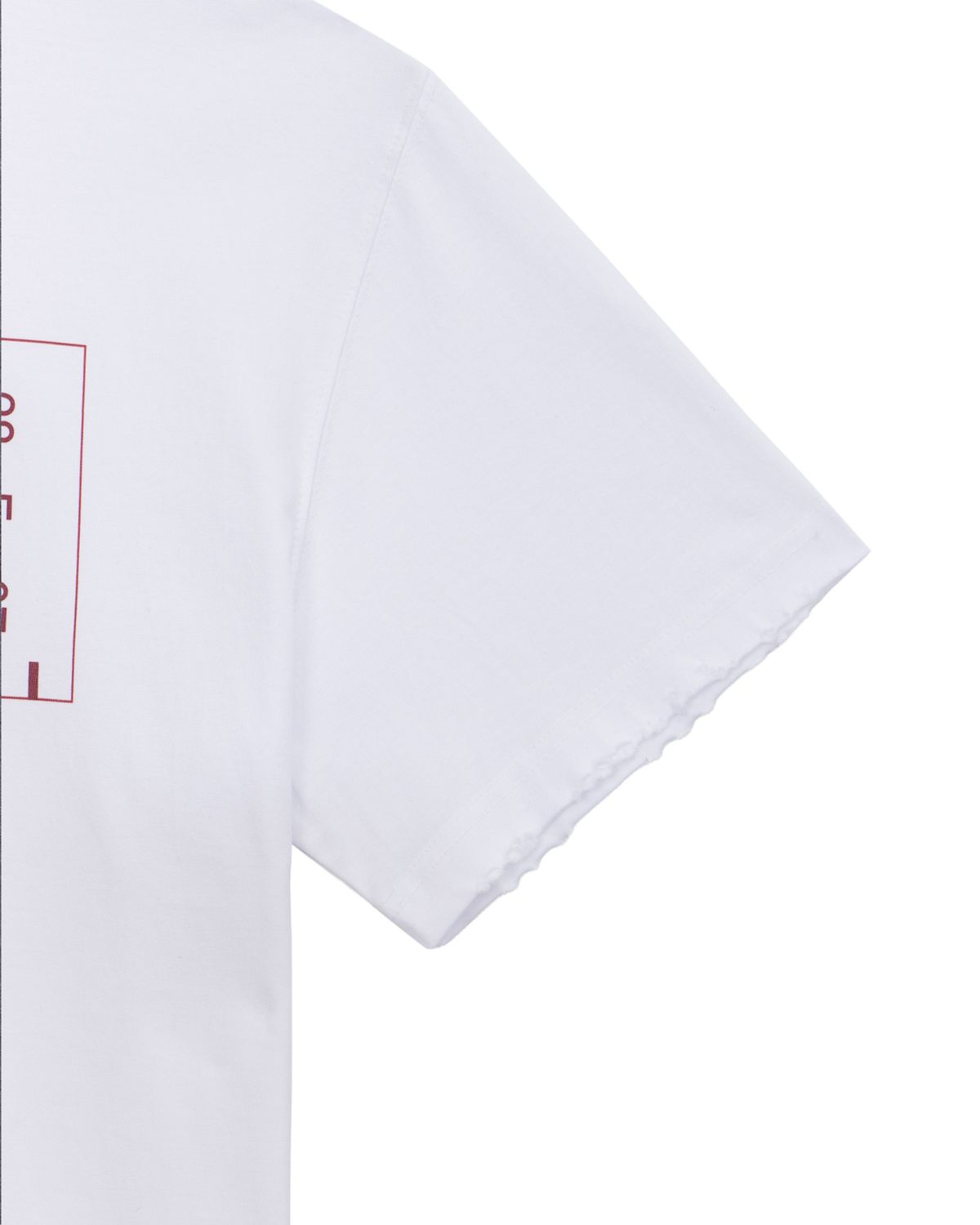 노 엑스트라 터치(NO EXTRA TOUCH) Old Boxing Ticket T-shirts (White) / 25SMTS001WH