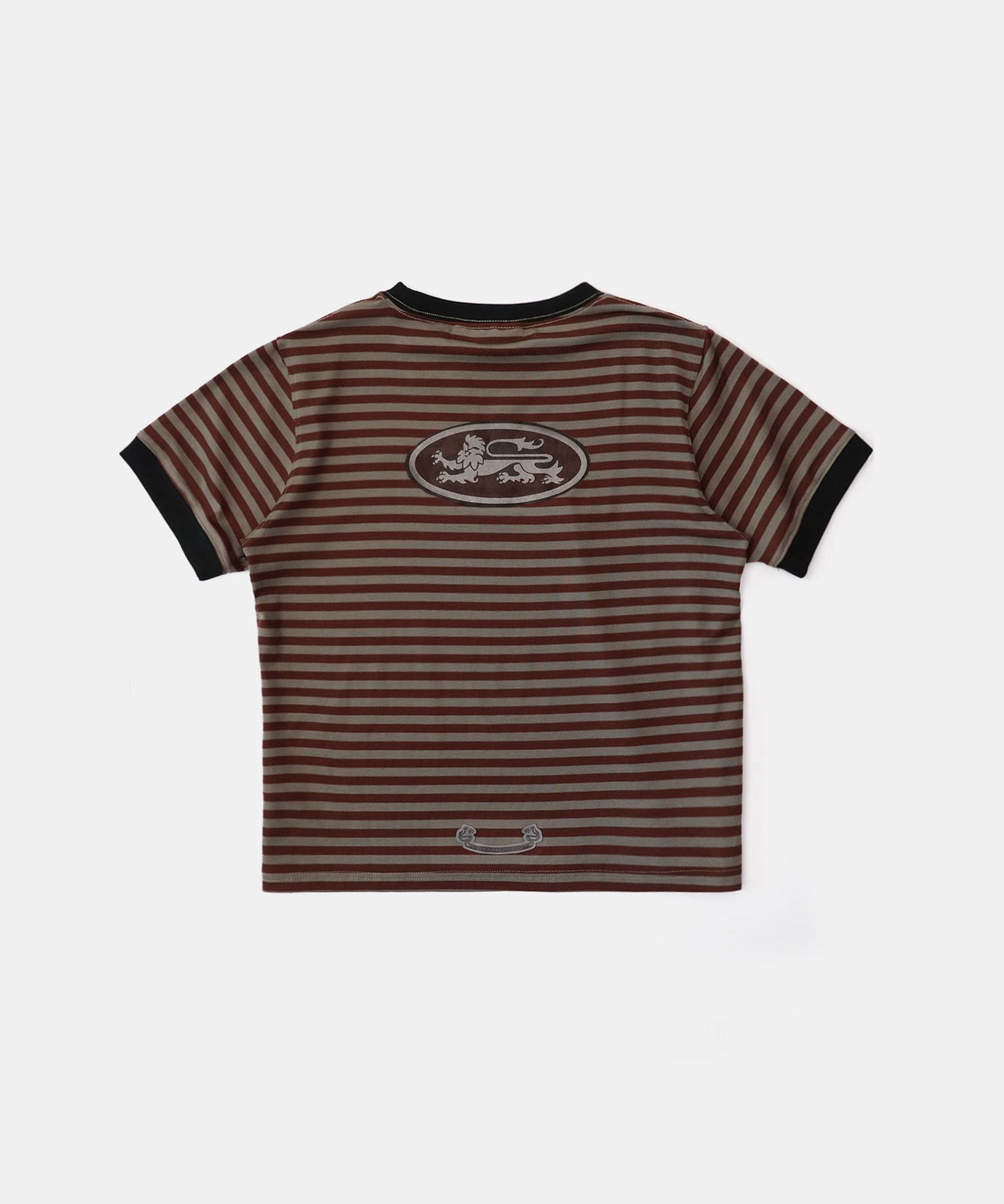 MUSINSA公式 | BADBLOOD タイニー ロゴ ジャージ リンガー Tシャツ