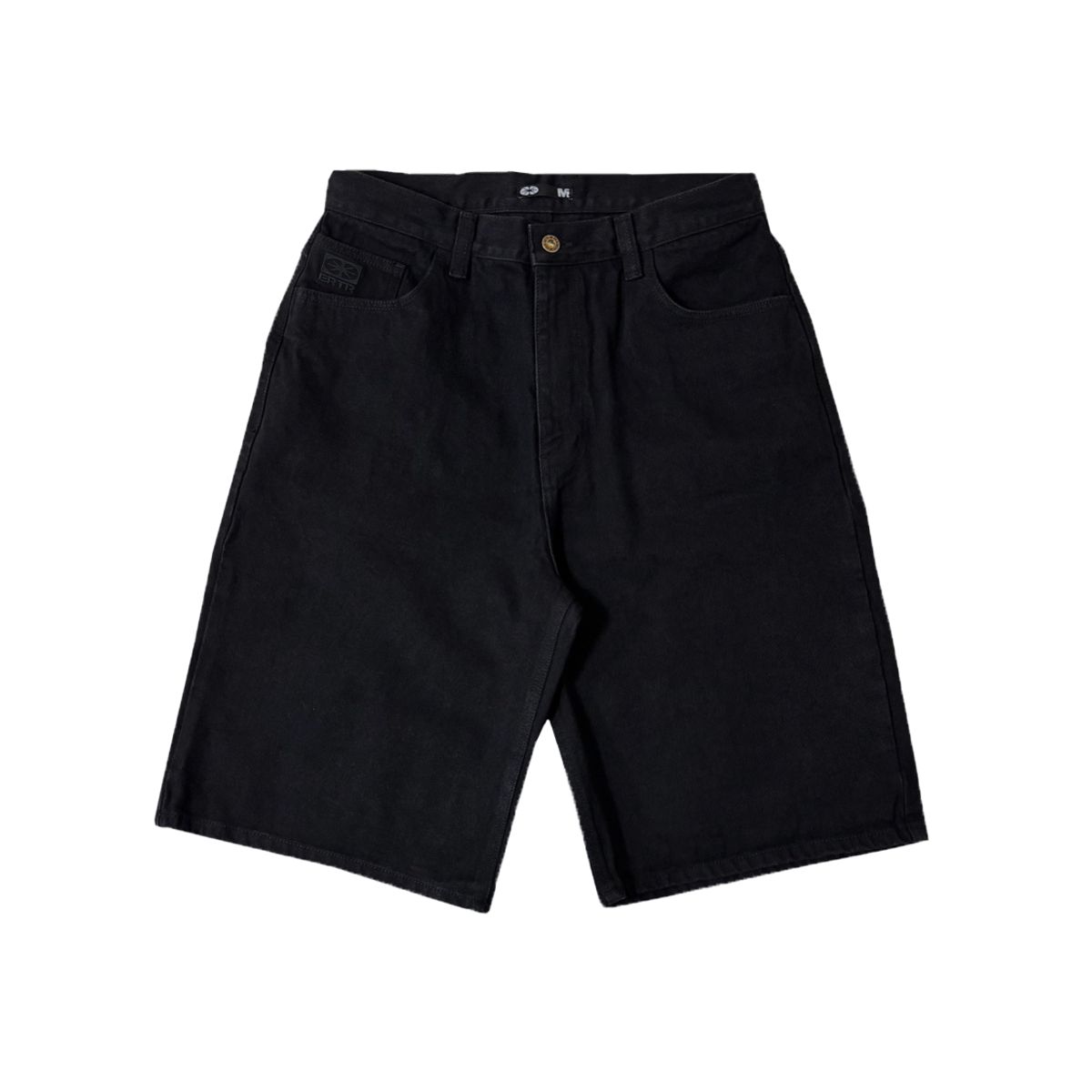 이알티알(ERTR) Essential Bermuda Denim Shorts Black