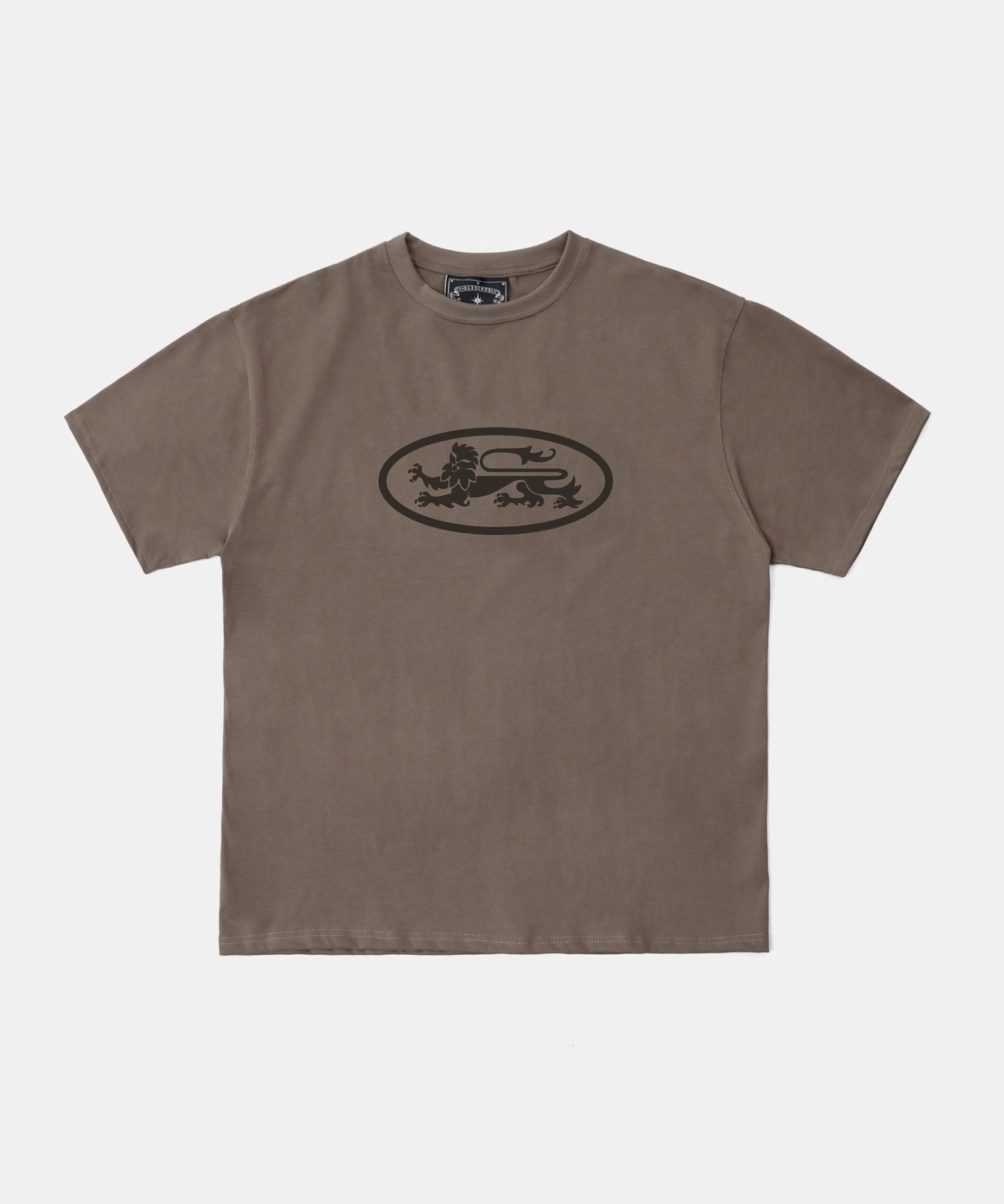 MUSINSA | BADBLOOD Mystic Basic T-Shirt - Tobacco