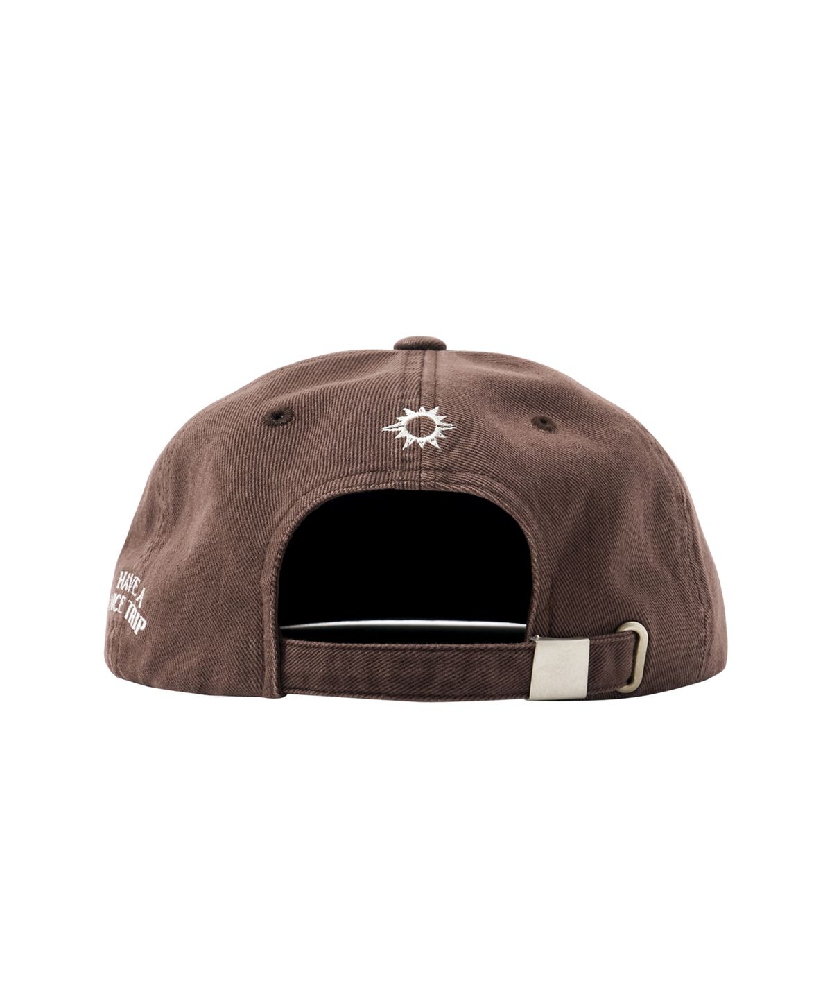 헬로 선라이즈(HELLO SUNRISE) H Logo Cotton Relaxed Fit 6Panel Cap_Brown