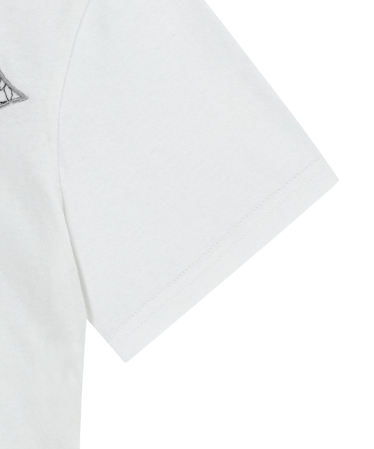 아캄(AAKAM) Laced CROS2 Patch Half Top (White)