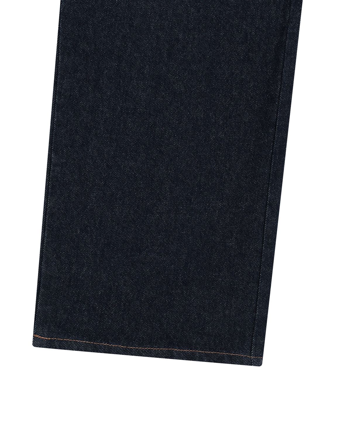 아캄(AAKAM) Waist Contrast Denim Pants (Dark Blue)