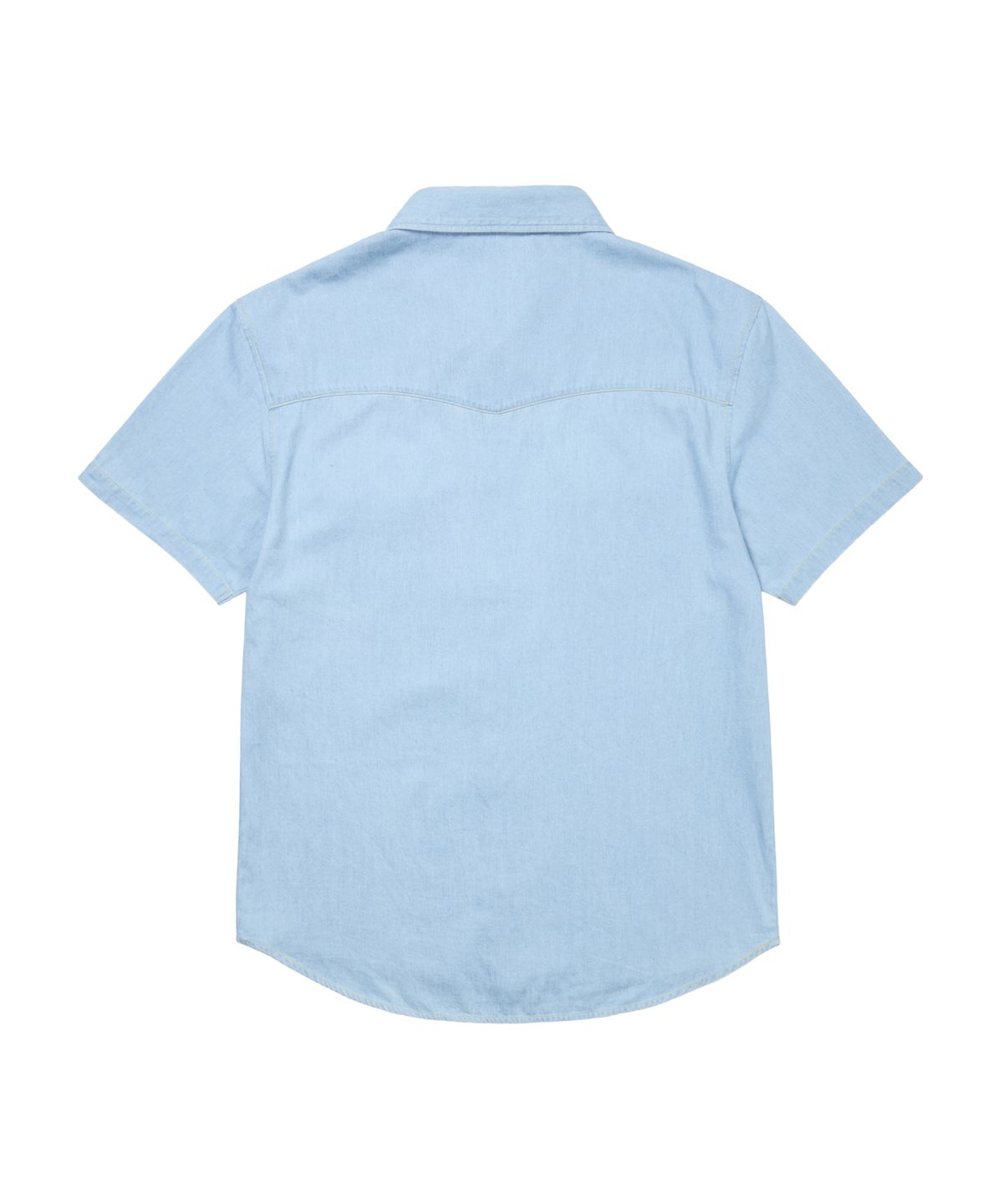 아캄(AAKAM) Denim Western Shirts (Washed Blue)