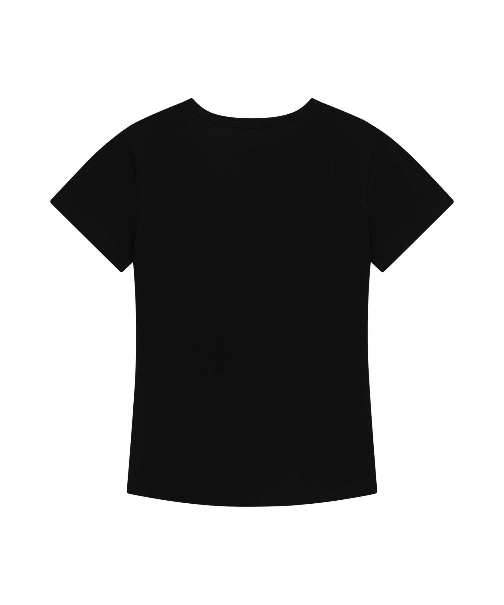 MUSINSA | AAKAM Laced CROS2 Patch Half Top (Black)
