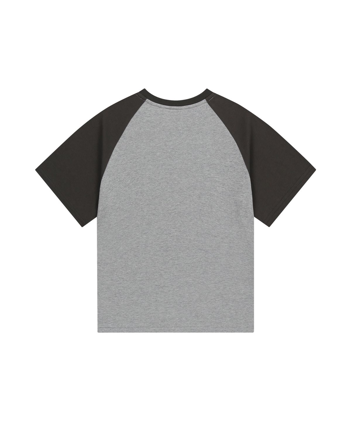 아캄(AAKAM) AKM Rhinestone Raglan Half Top (Gray)