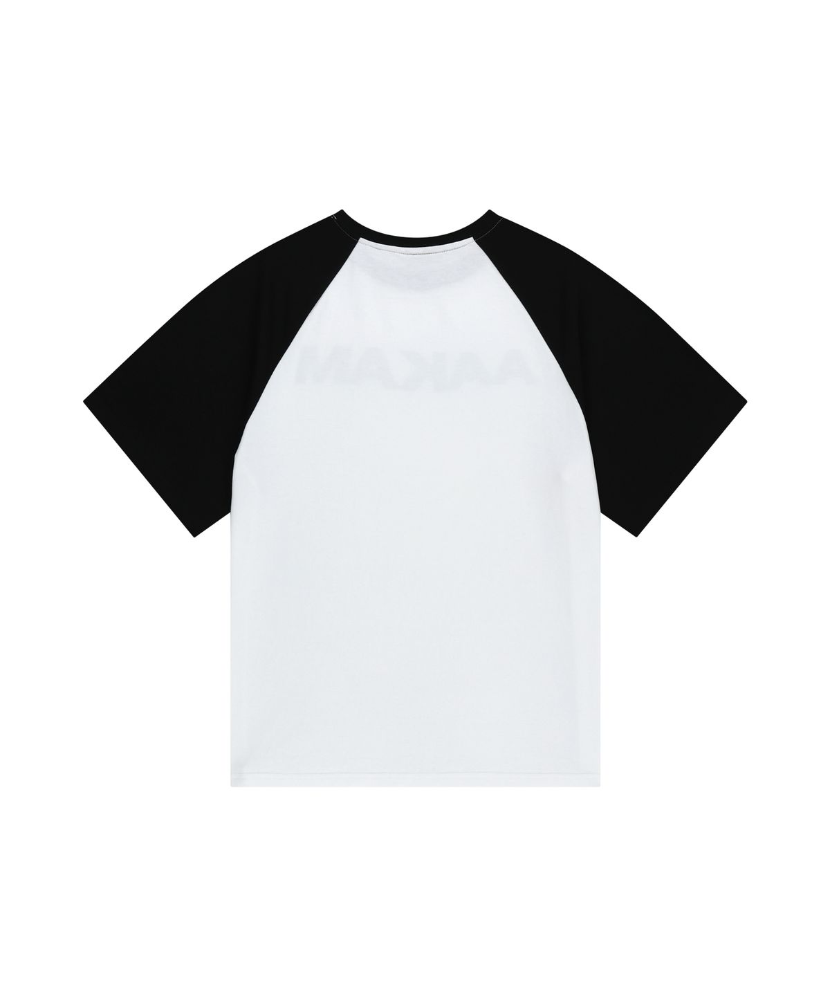 아캄(AAKAM) AKM Rhinestone Raglan Half Top (White)