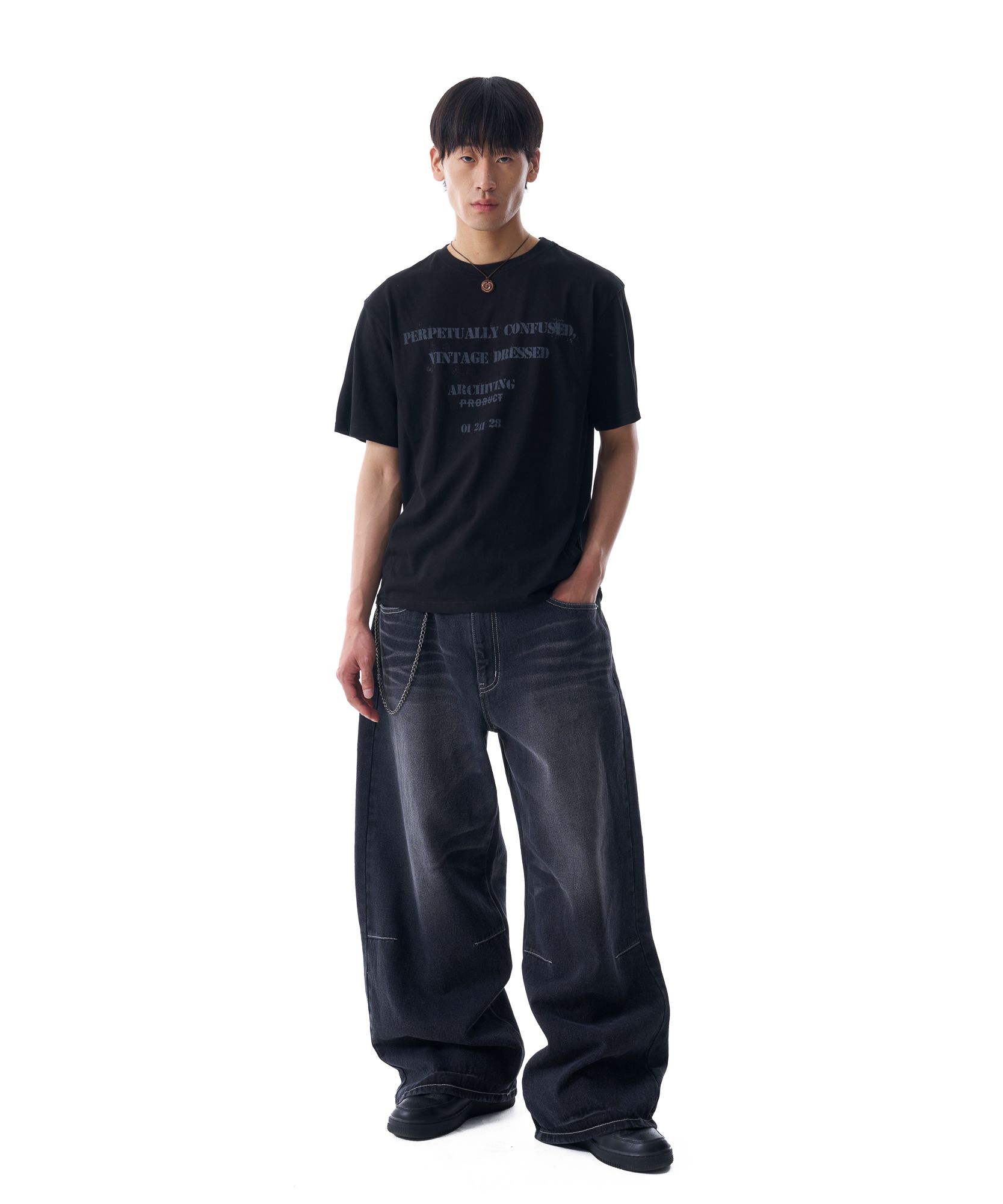 【AAKAM】MESHED FORCE HALF TOP MUSINSA | AAKAM Meshed Force Half Top (Black)