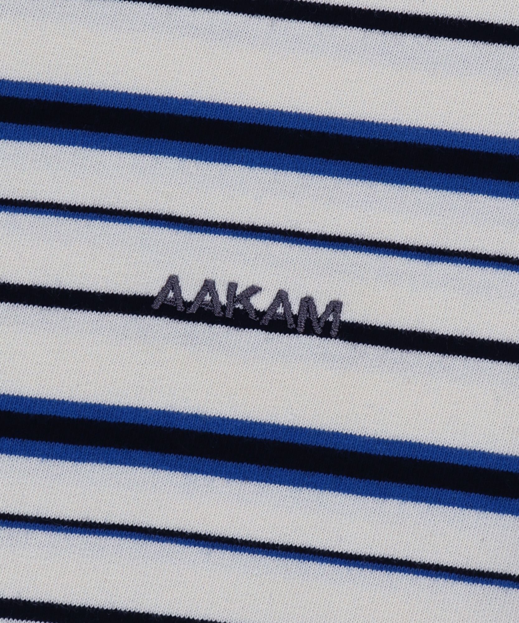 MUSINSA | AAKAM Striped Ringer Top (Ivory-Blue)