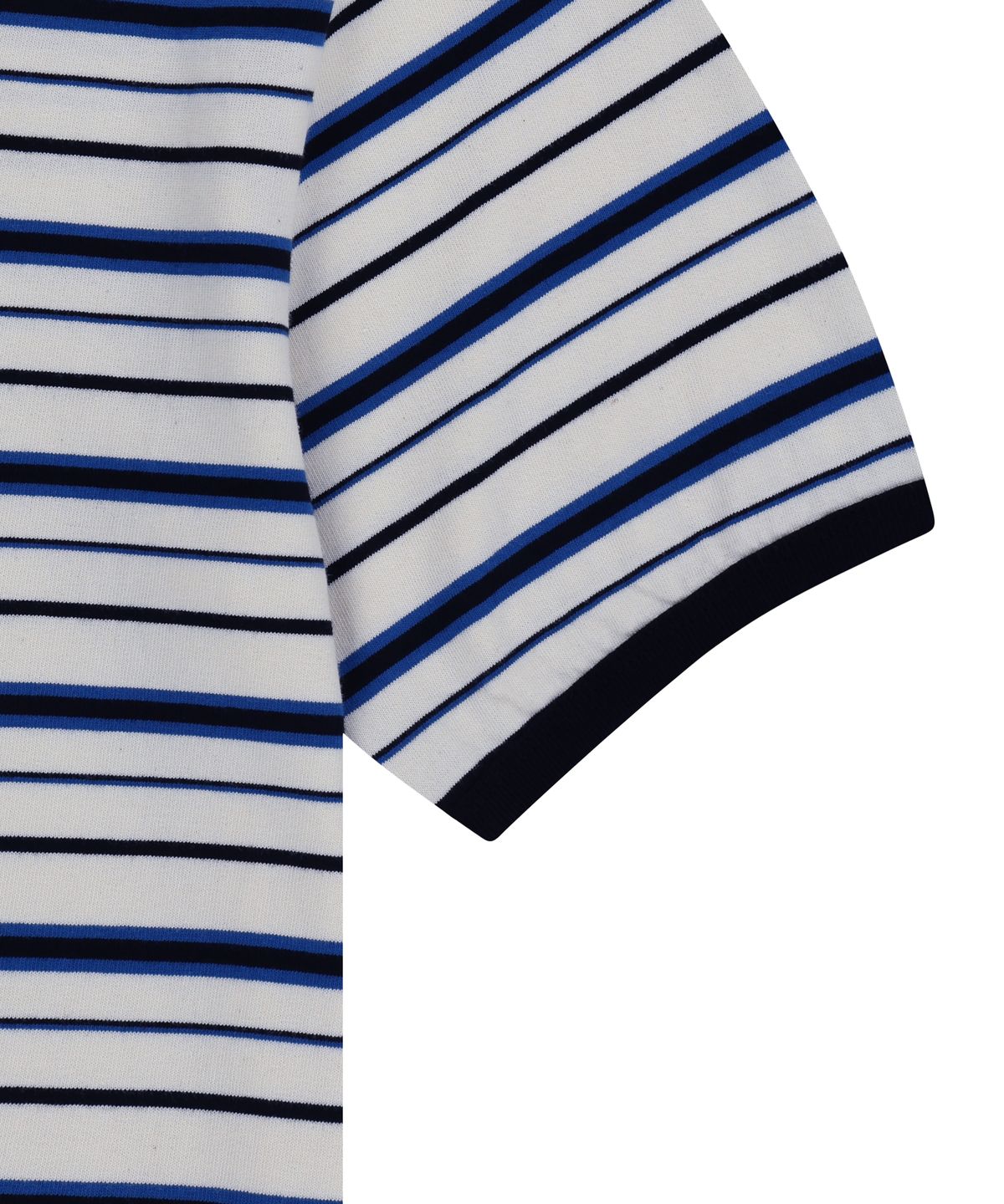 아캄(AAKAM) Striped Ringer Top (Ivory-Blue)