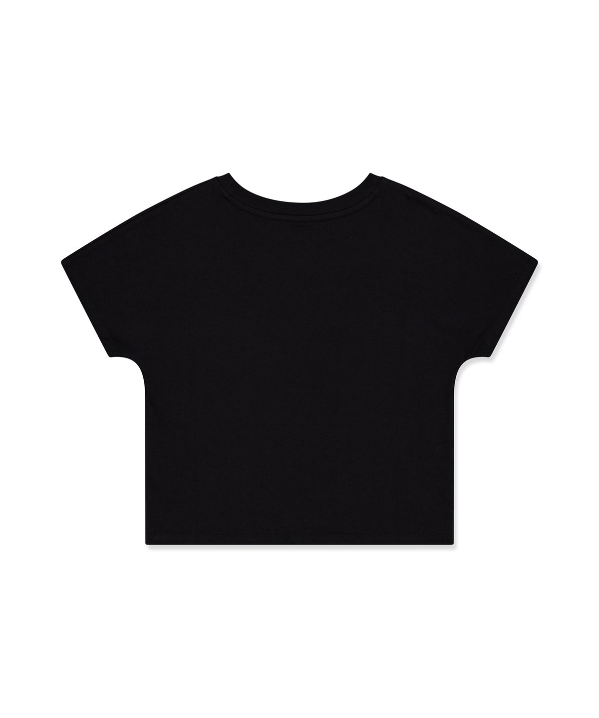 베스티리아(VESTIRYA) Heart Graffiti Crop T-shirts Black