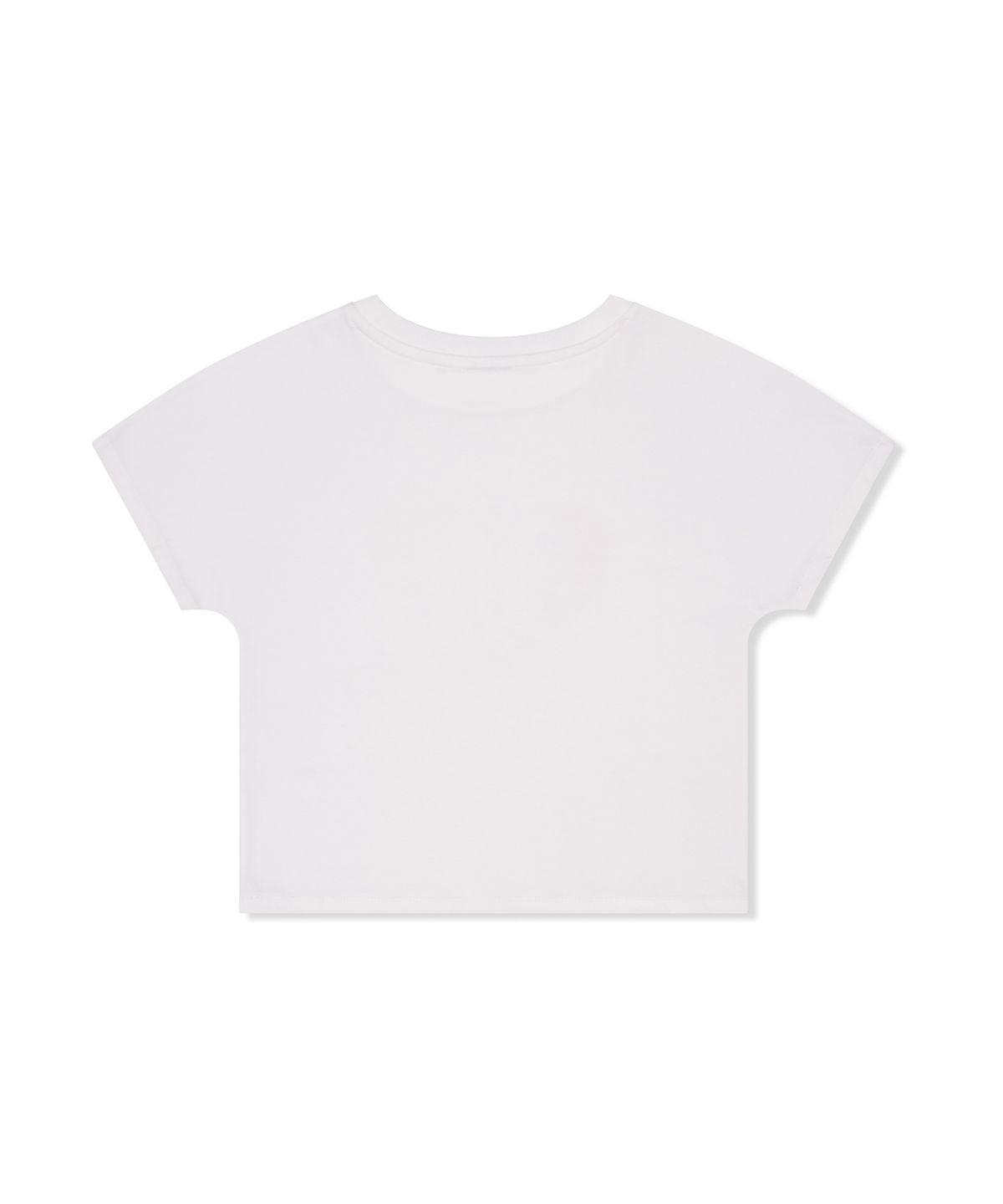베스티리아(VESTIRYA) Heart Graffiti Crop T-shirts White