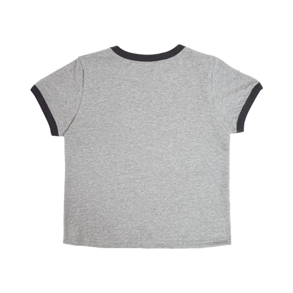 MUSINSA | TANSANMAGNESIUM Ringer T-shirt Gray (Women)