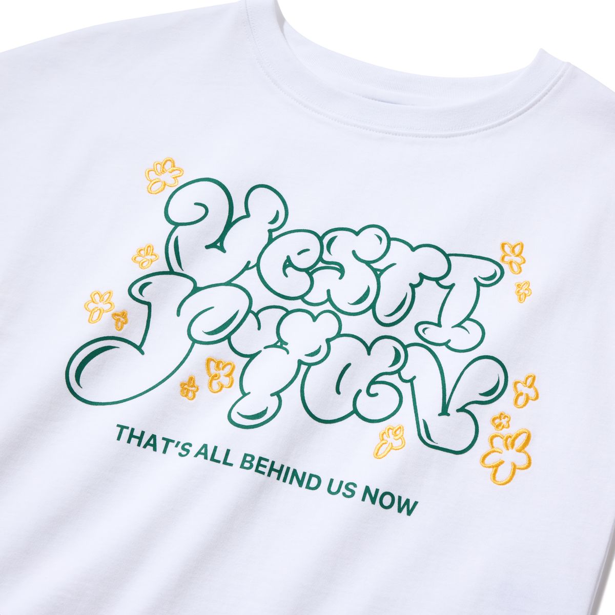 베스티리아(VESTIRYA) Lovely Bubble Crop T-shirts White