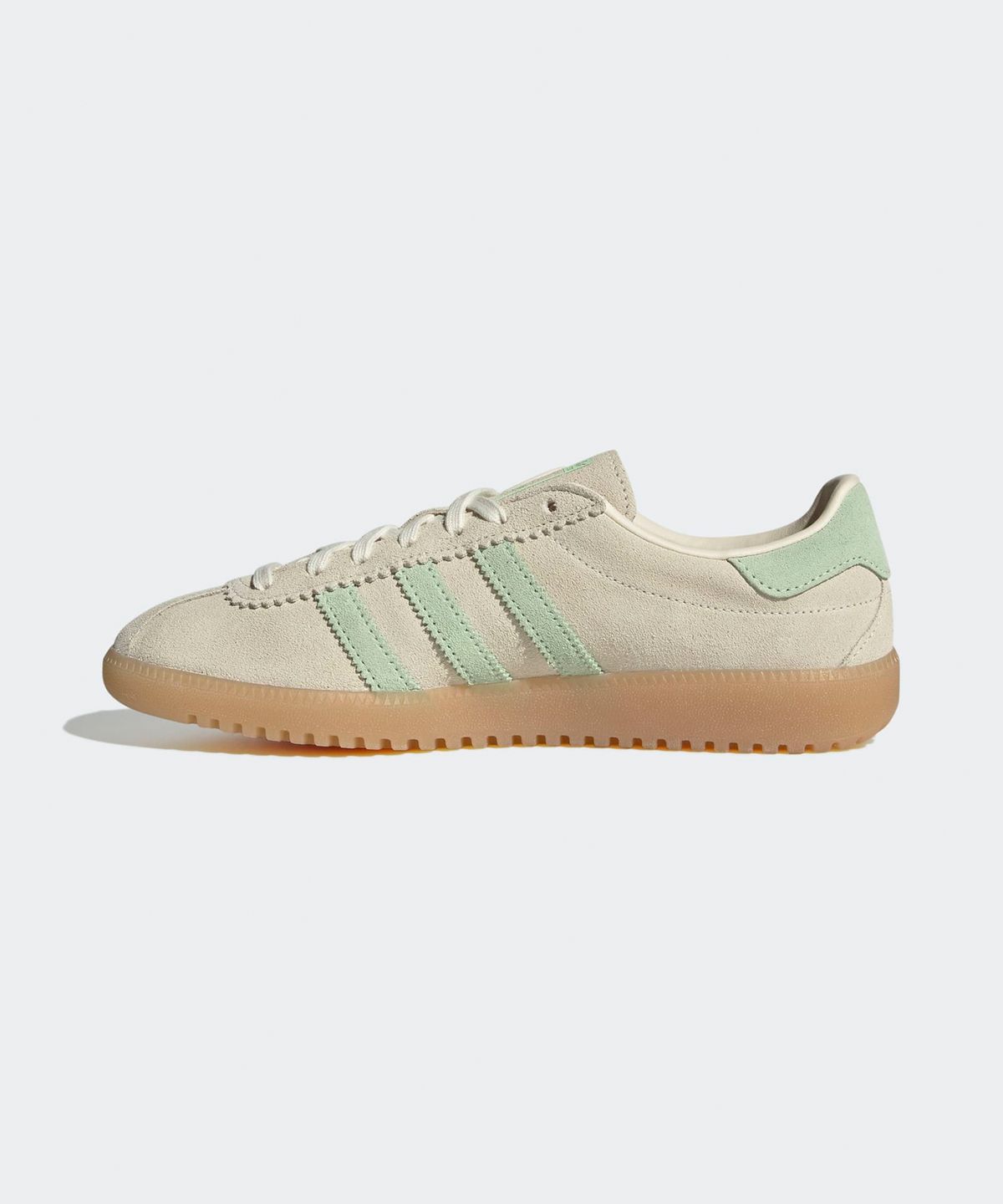 아디다스(ADIDAS) 버뮤다 - 크림화이트:세미그린 / JS3976