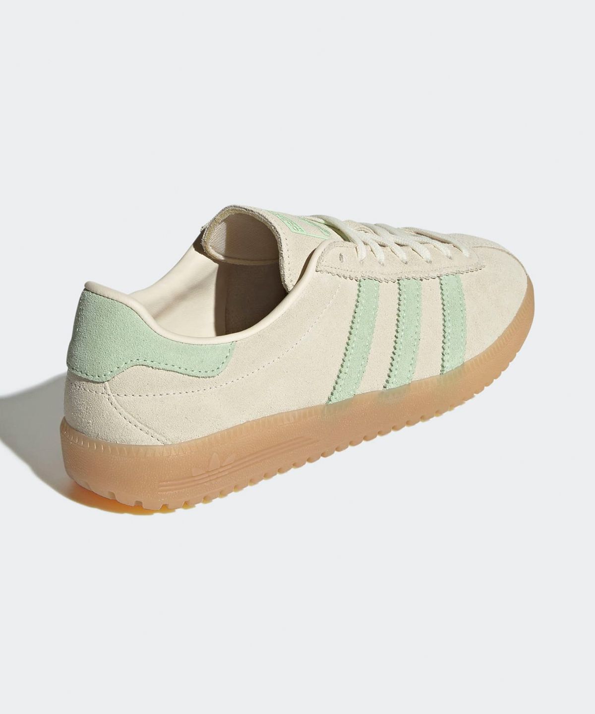 아디다스(ADIDAS) 버뮤다 - 크림화이트:세미그린 / JS3976