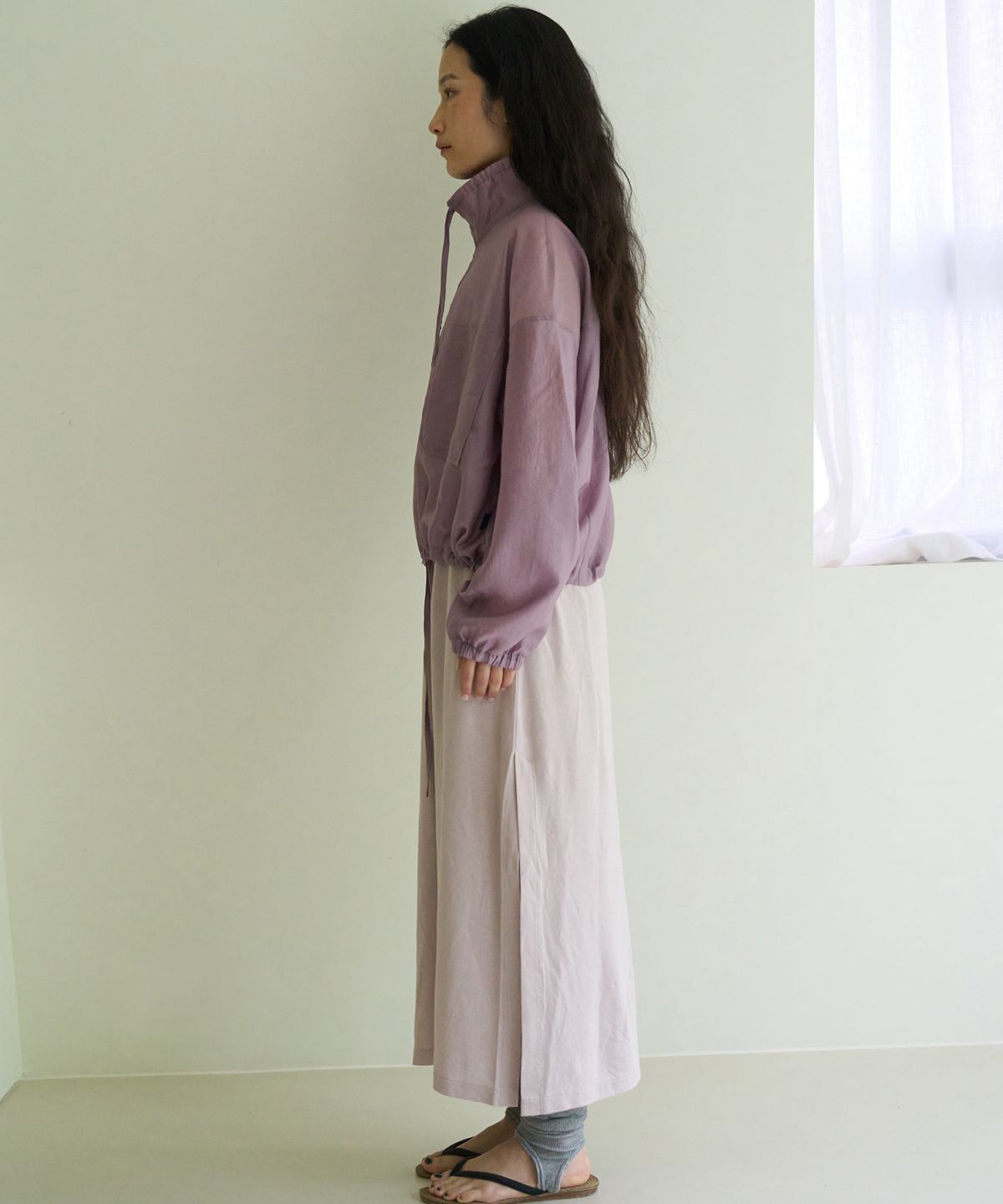 차마스포츠랩(CHAMASPORTSLAB) CSL_Oganza Jacket_Sea Fog