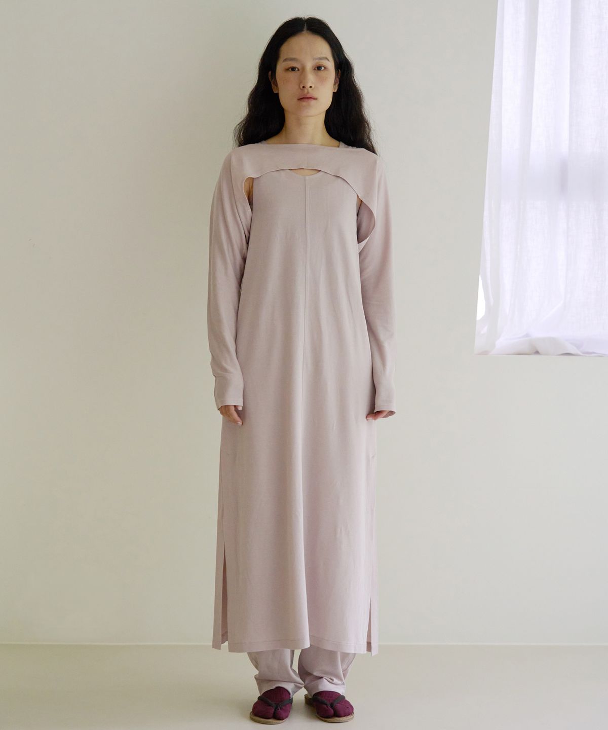 차마스포츠랩(CHAMASPORTSLAB) CSL_Hanji Bolero_Gray Lilac