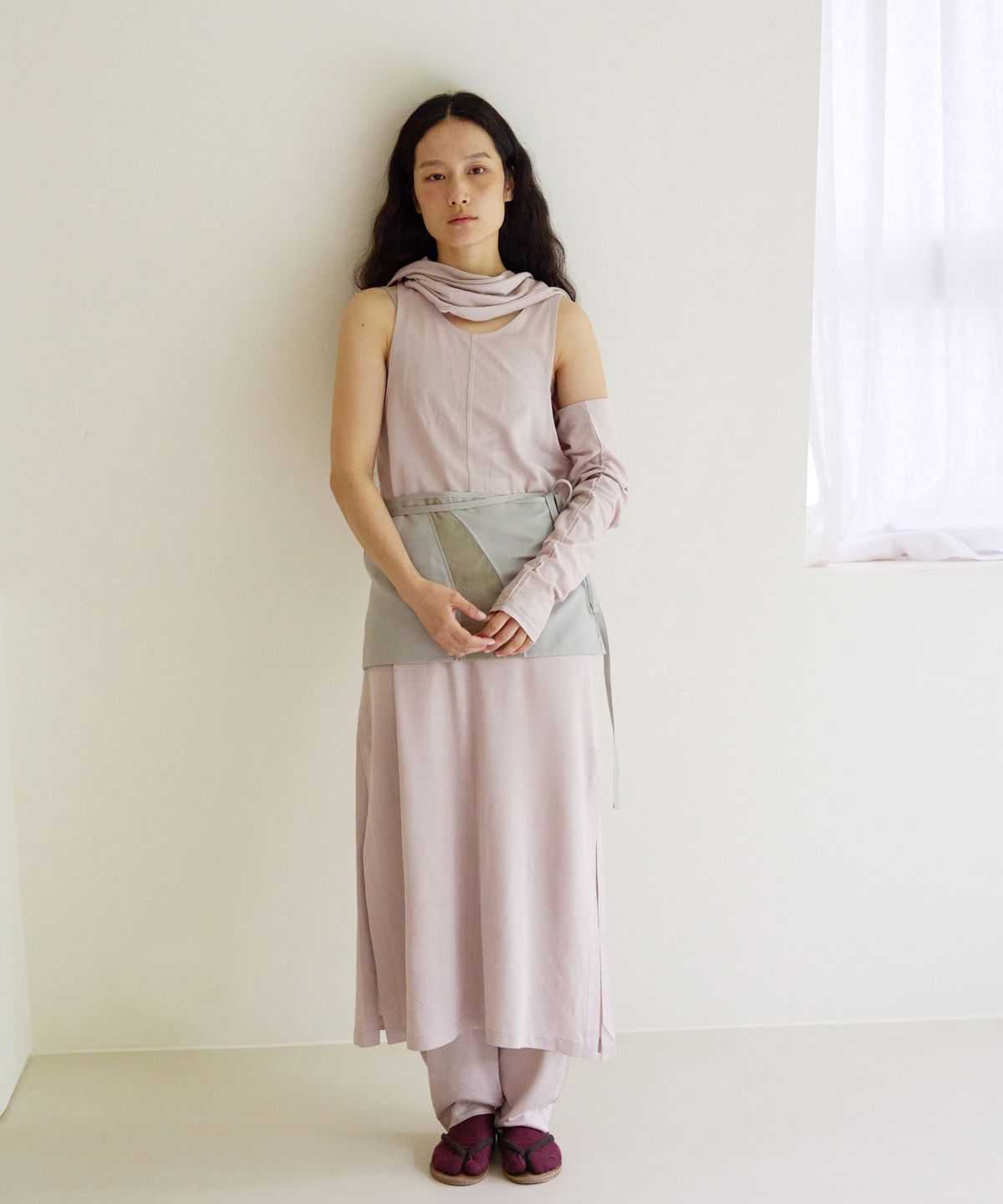 차마스포츠랩(CHAMASPORTSLAB) CSL_Hanji One Piece_Gray  LIlac