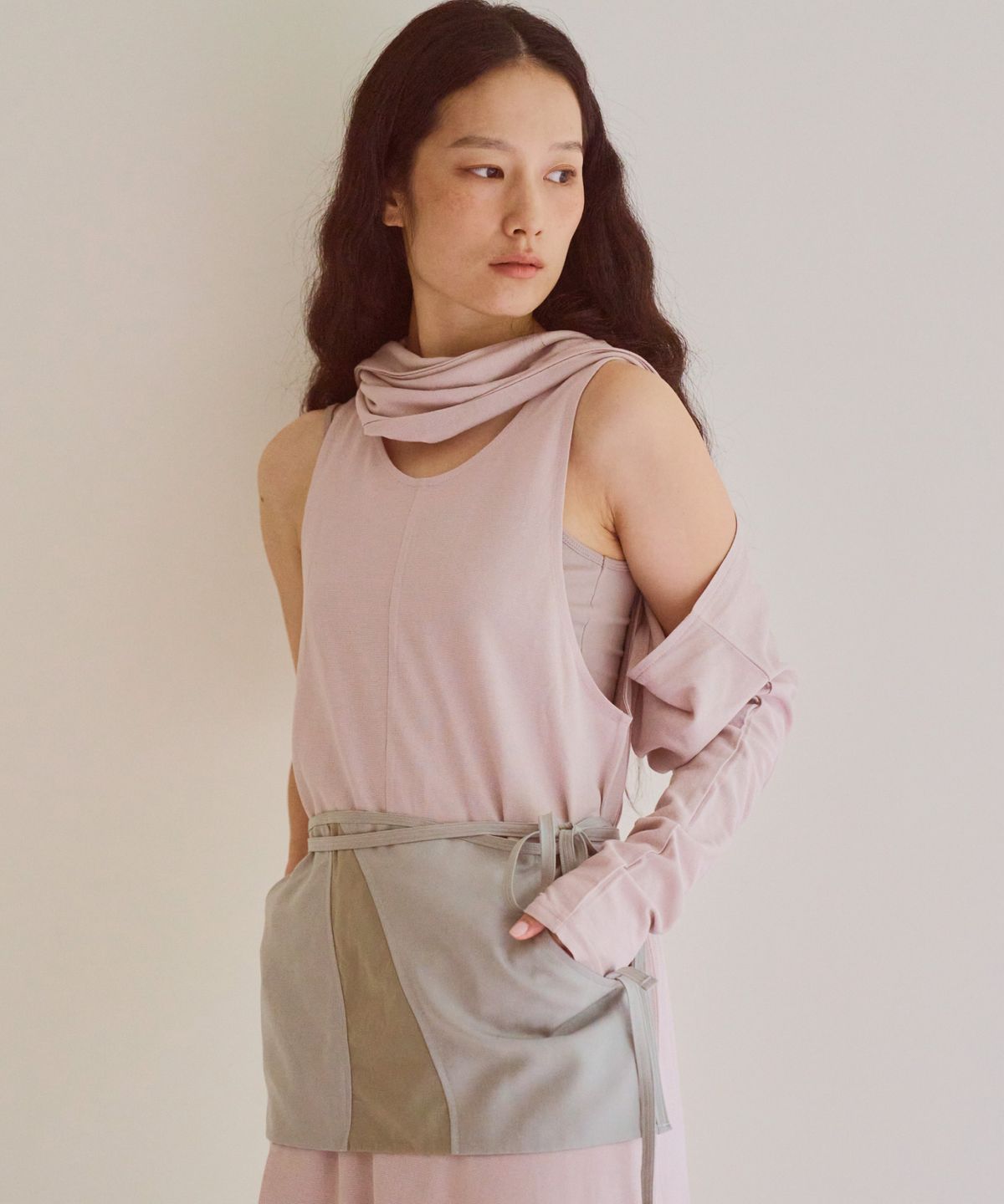 차마스포츠랩(CHAMASPORTSLAB) CSL_Hanji One Piece_Gray  LIlac