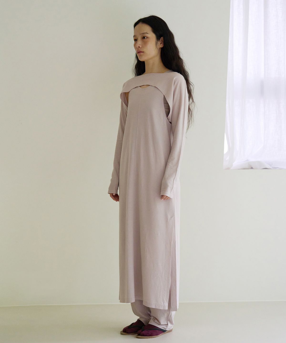 차마스포츠랩(CHAMASPORTSLAB) CSL_Hanji One Piece_Gray  LIlac
