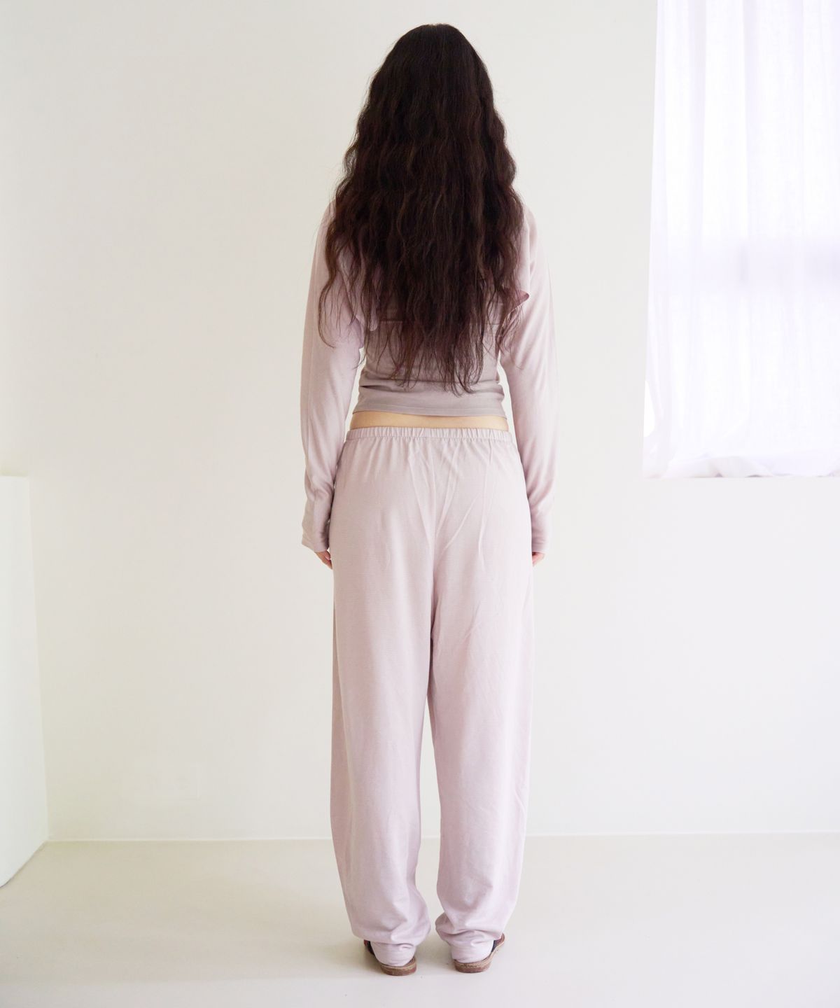 차마스포츠랩(CHAMASPORTSLAB) CSL_Hanji Pants_Gray Lilac
