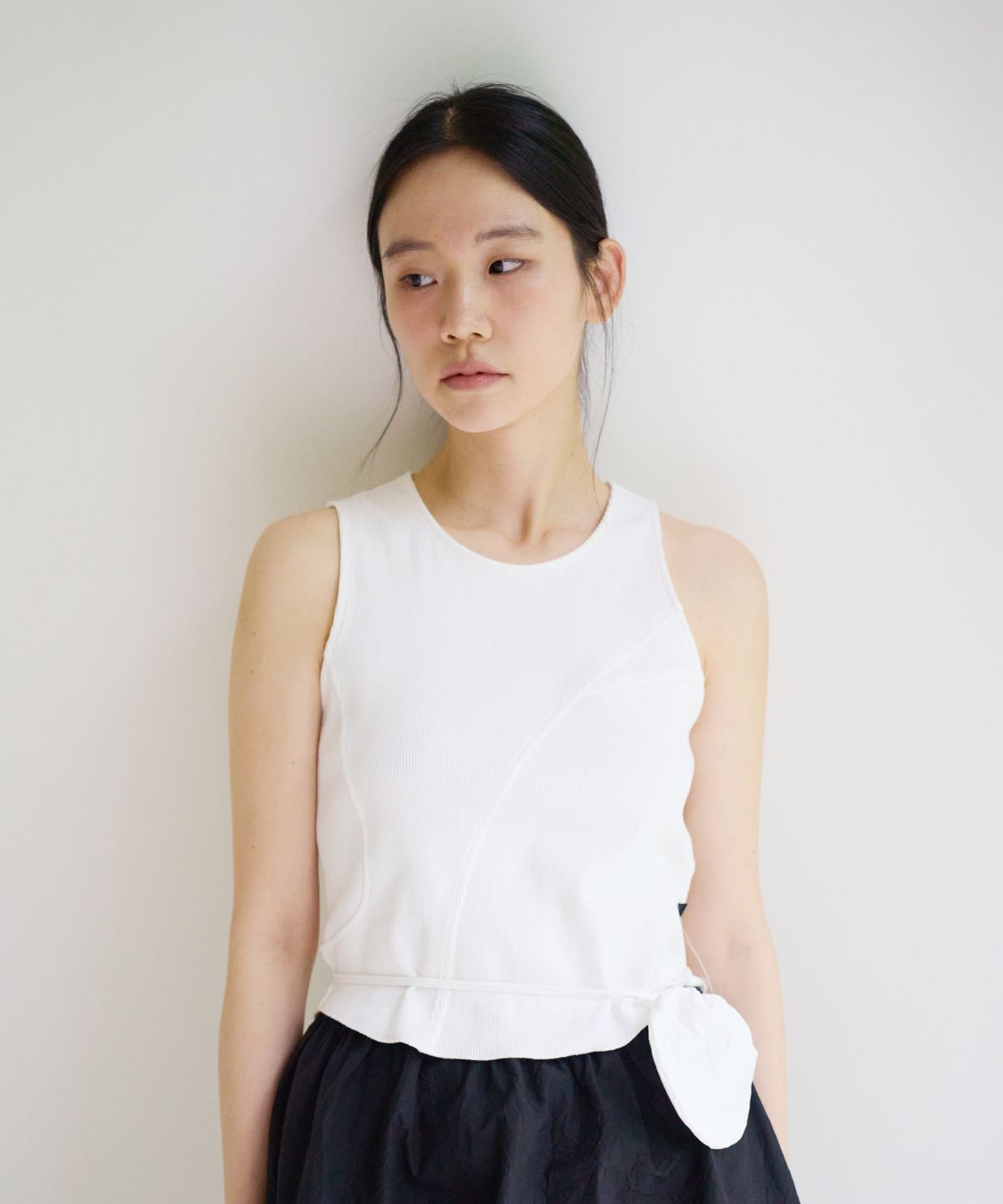 차마스포츠랩(CHAMASPORTSLAB) CSL_Mipa Rib Tank Top_White