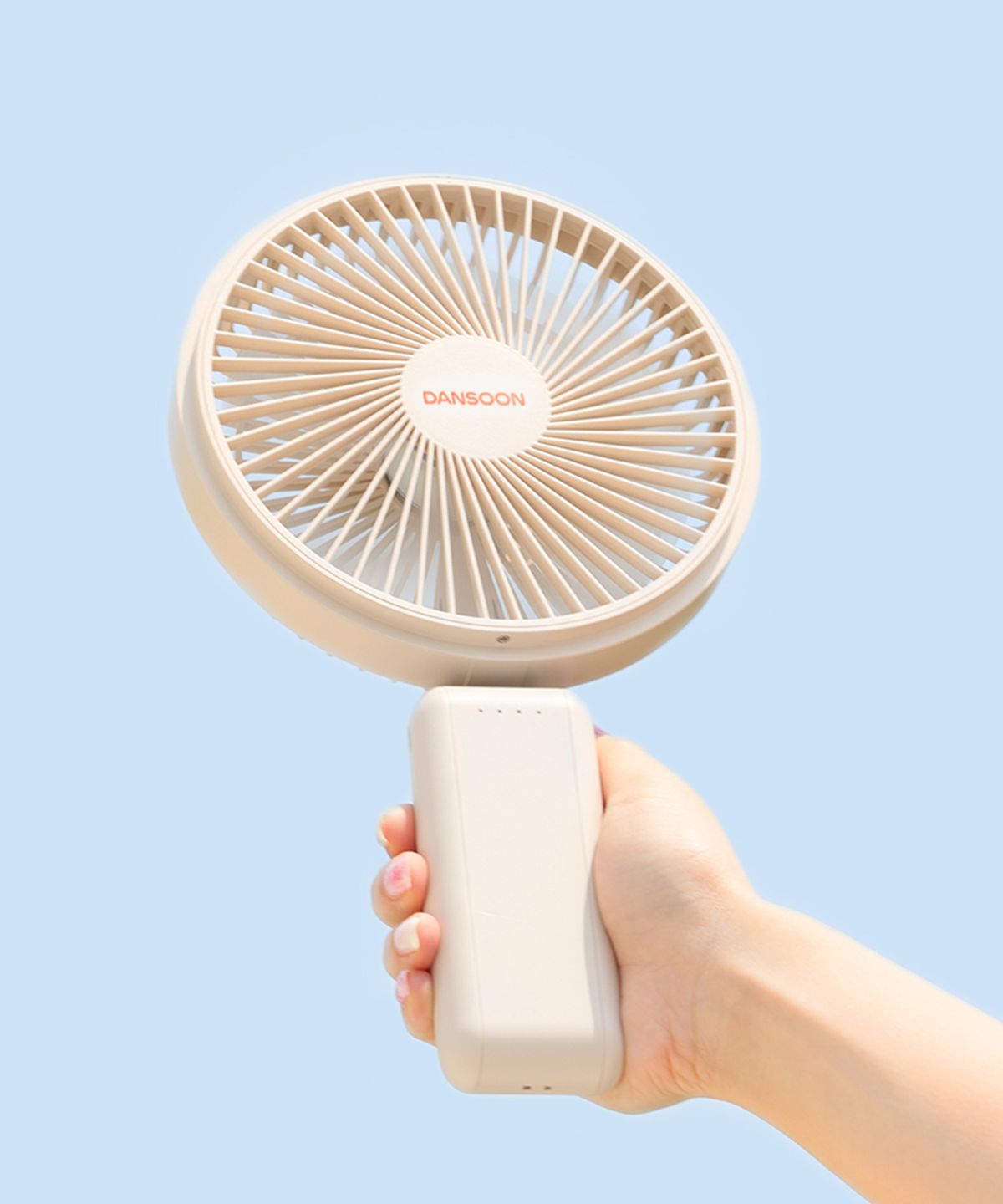 단순생활(DANSOON) 더 빅팬 선풍기 접이식 휴대용 손 선풍기
