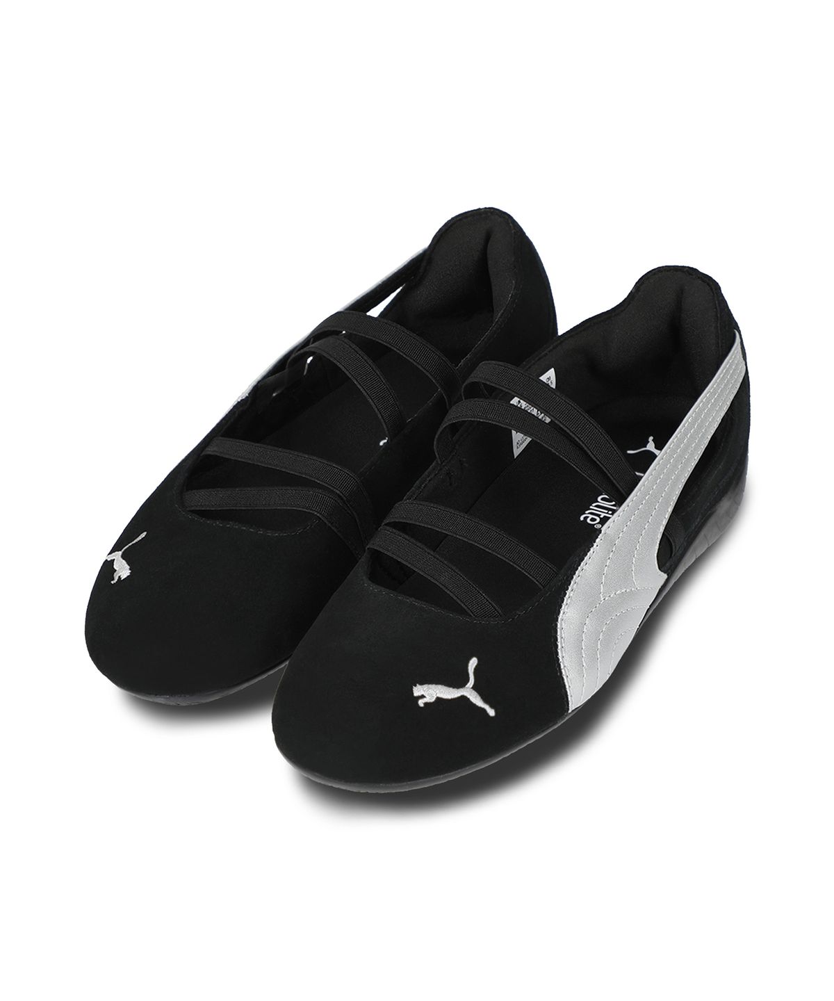 푸마(PUMA) 스피드캣 발렛 스웨이드 - 블랙:실버 / 406114-01
