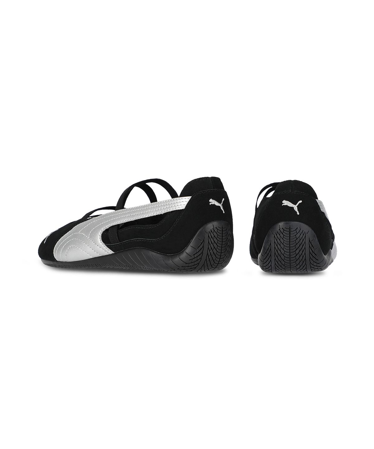 푸마(PUMA) 스피드캣 발렛 스웨이드 - 블랙:실버 / 406114-01