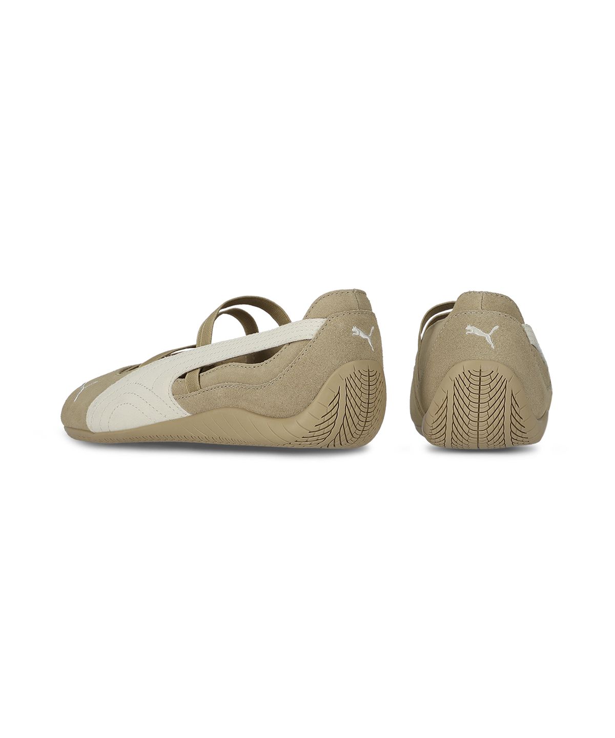 푸마(PUMA) 스피드캣 발렛 스웨이드 - 탄:웜화이트 / 406758-01