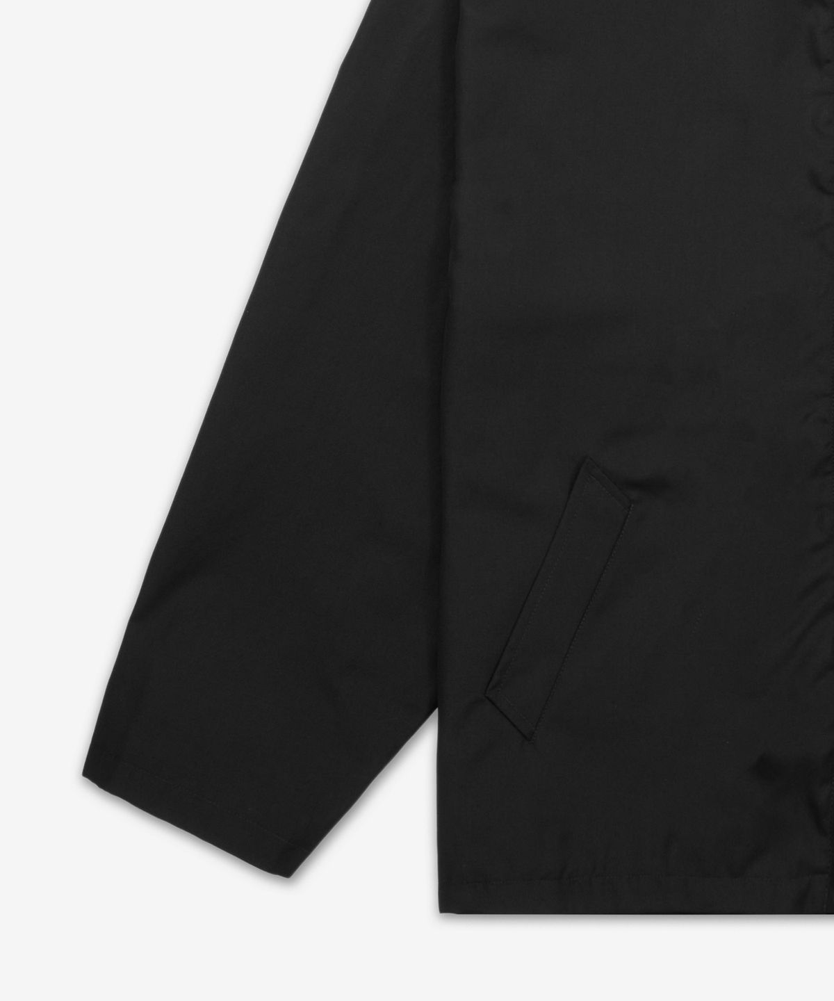 발렌시아가(BALENCIAGA) 로고 후드 집업 재킷 - 블랙 / 831341TST081000
