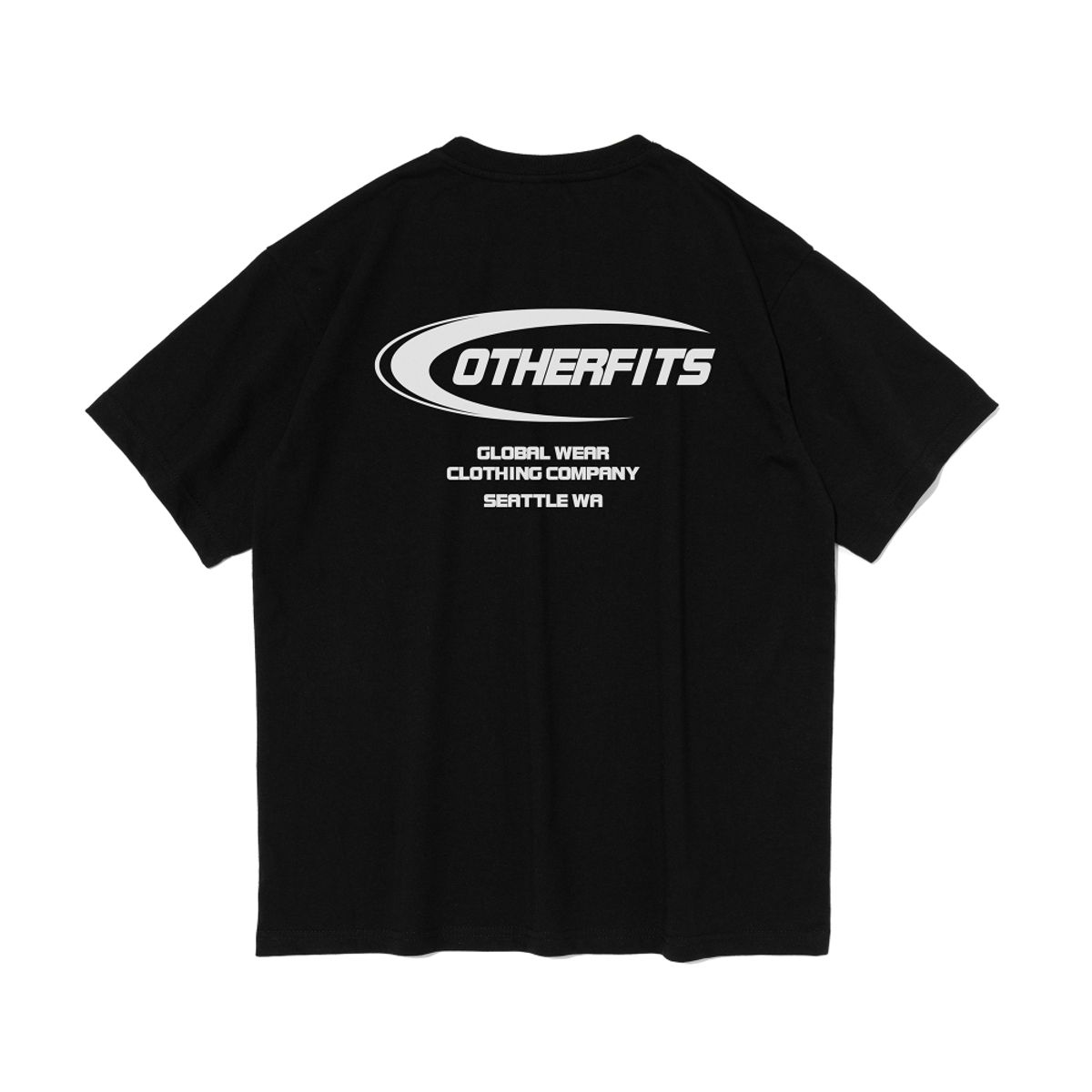 아더피츠(OTHERFITS) 시애틀 컴퍼티 반팔티셔츠 (블랙)