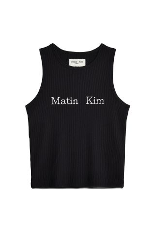マーティンキム MATIN LOGO SLEEVELESS CROP TOP MUSINSA公式 | MATIN KIM [JAPAN EXCLUSIVE] MATIN LOGO SLEEVELESS