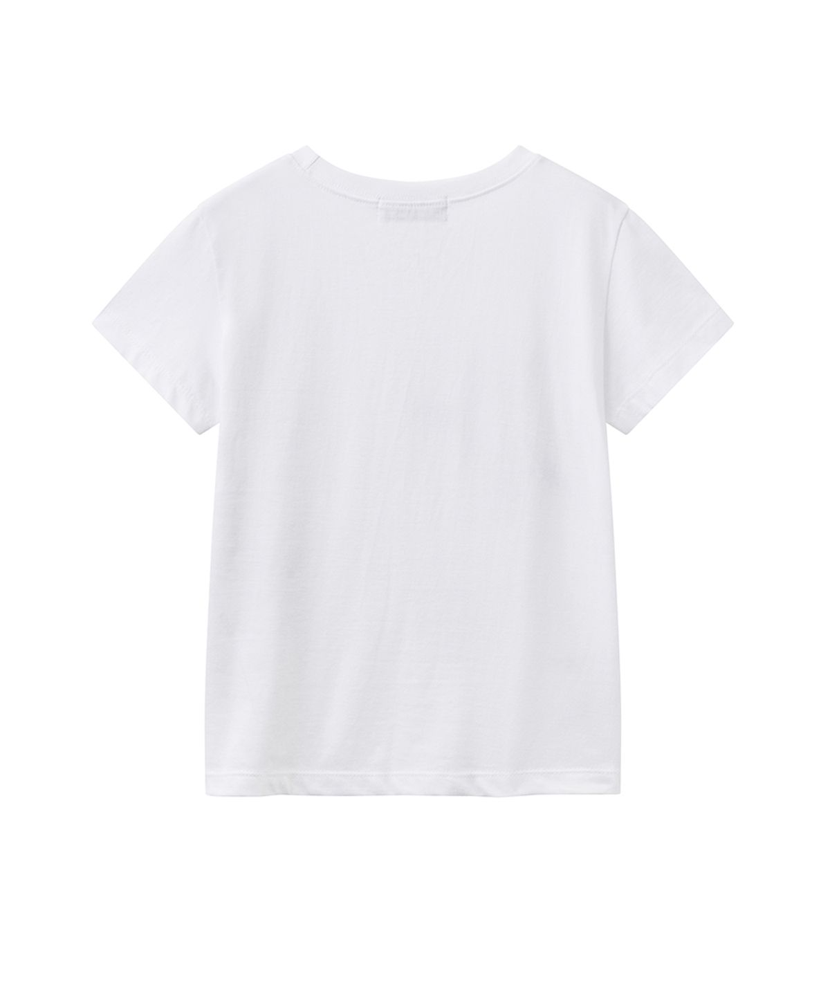 렌세(RENSE) Star Print Slim Fit T-shirt White