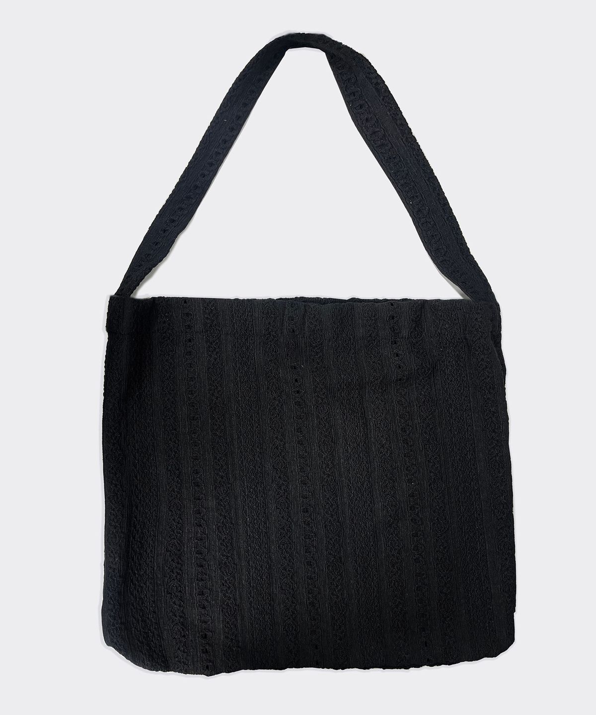 에이오엑스(AOX) Lace Shoulder Bag Black