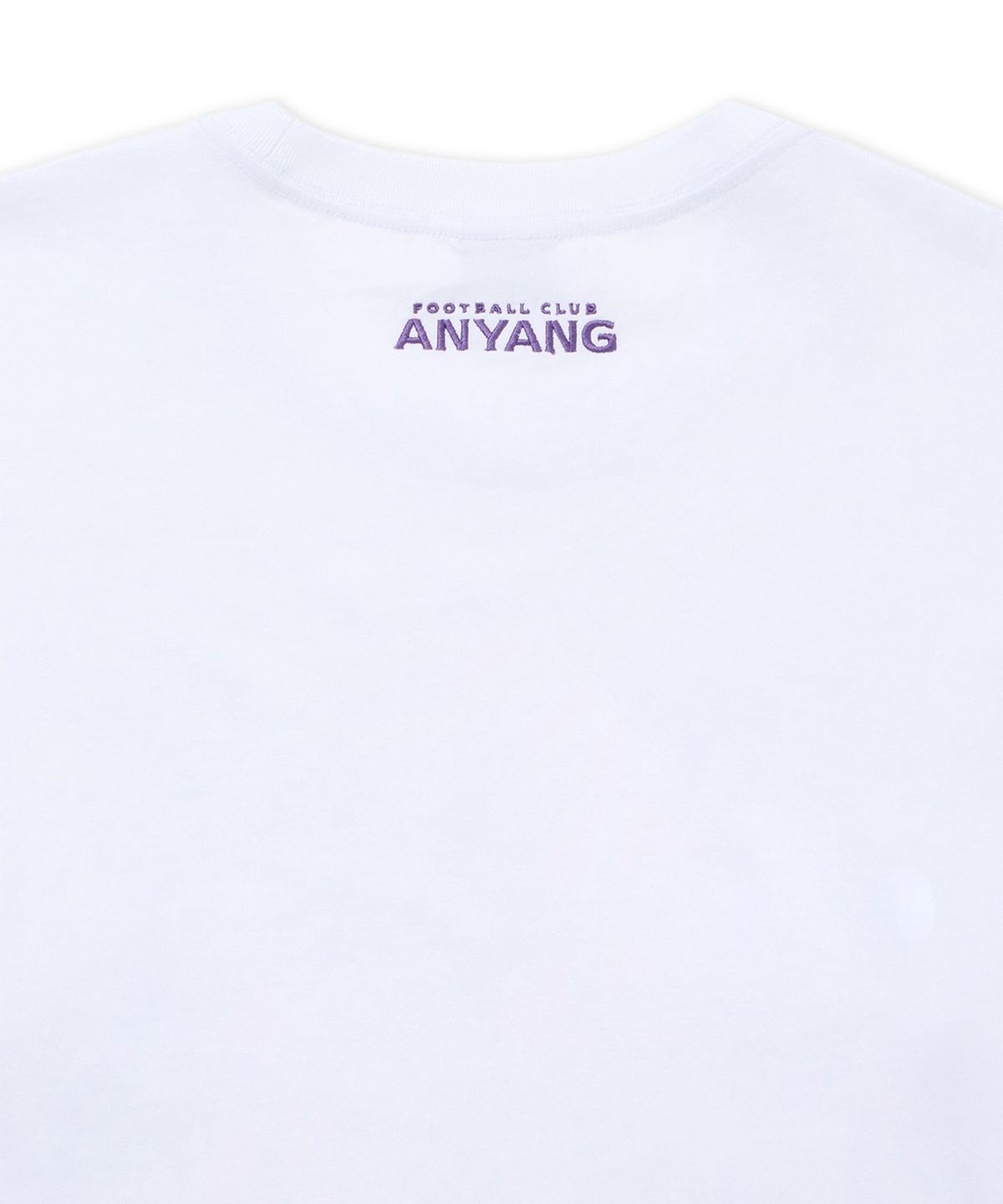 FC안양(FC ANYANG) 무신사 X FC안양 25 반소매 티셔츠 화이트