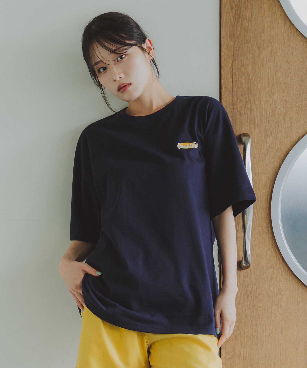 앨빈클로(ALVINCLO) GOODLIFE 오버핏 반팔티 AST4813 (2 COLOR)